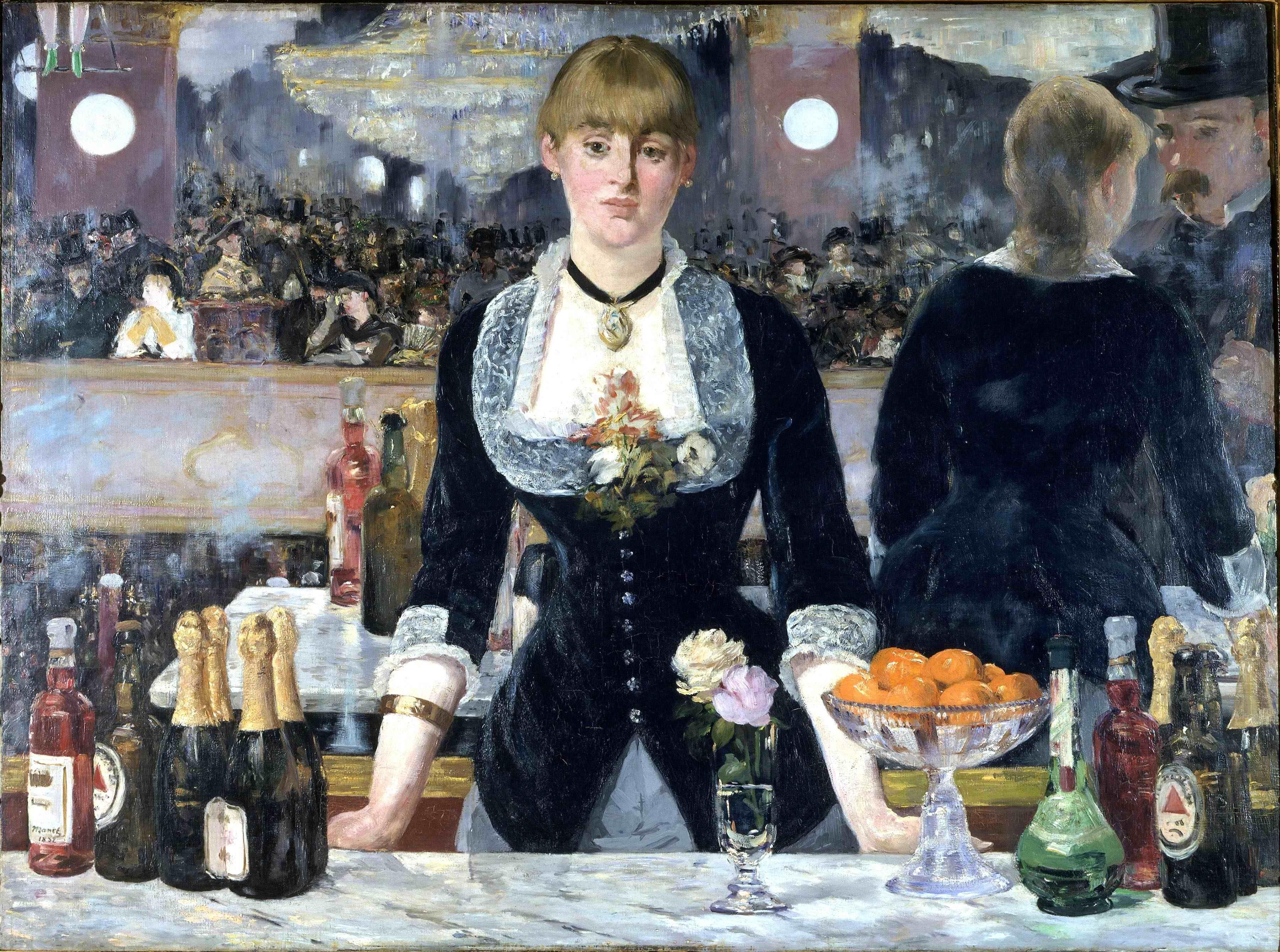 General 3601x2679 Édouard Manet painting women food artwork champagne alcohol impressionism classic art