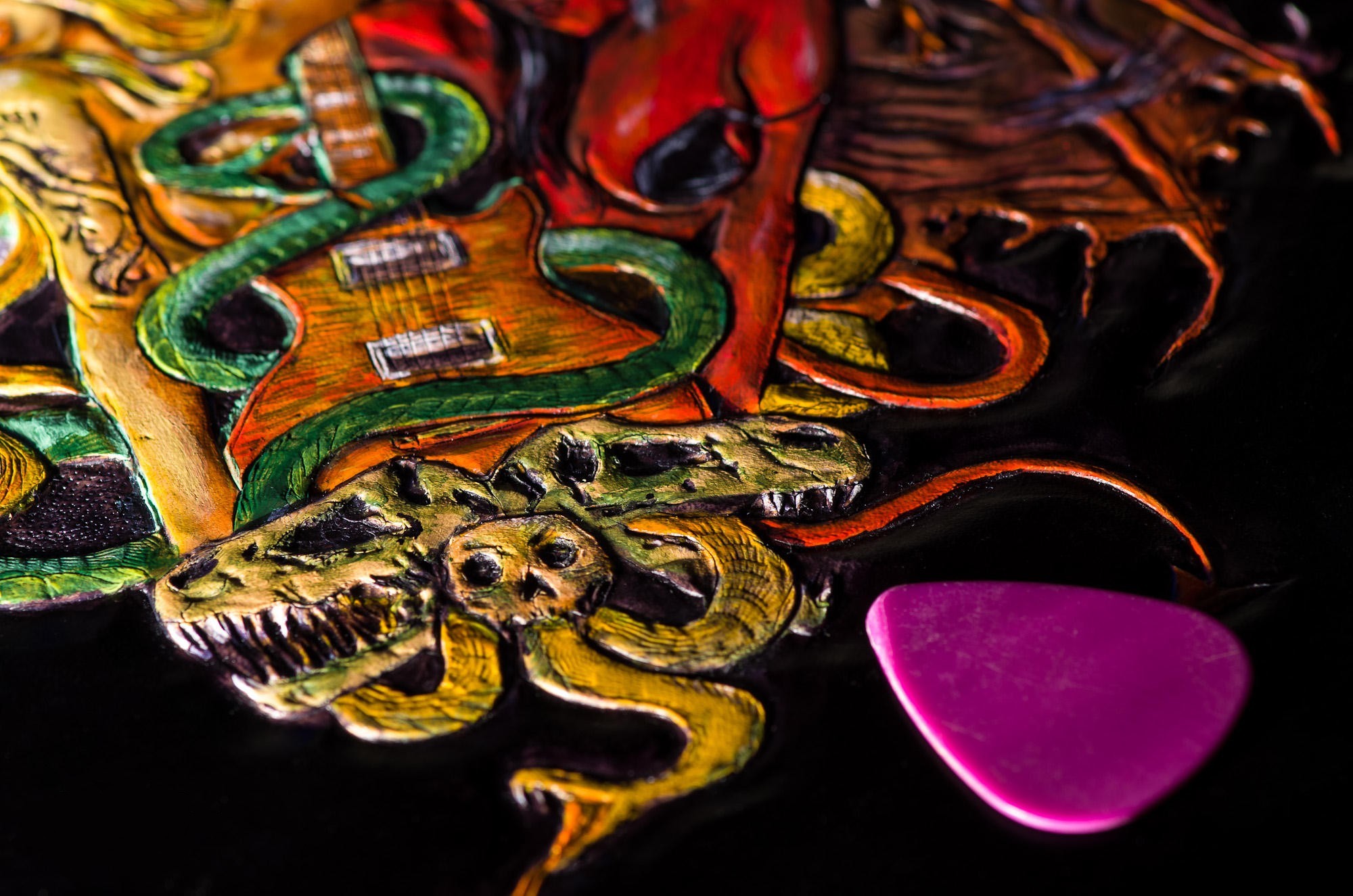 General 2000x1325 hard rock rock music dinosaurs guitar snake Gibson Slash Apocalyptic Love music closeup