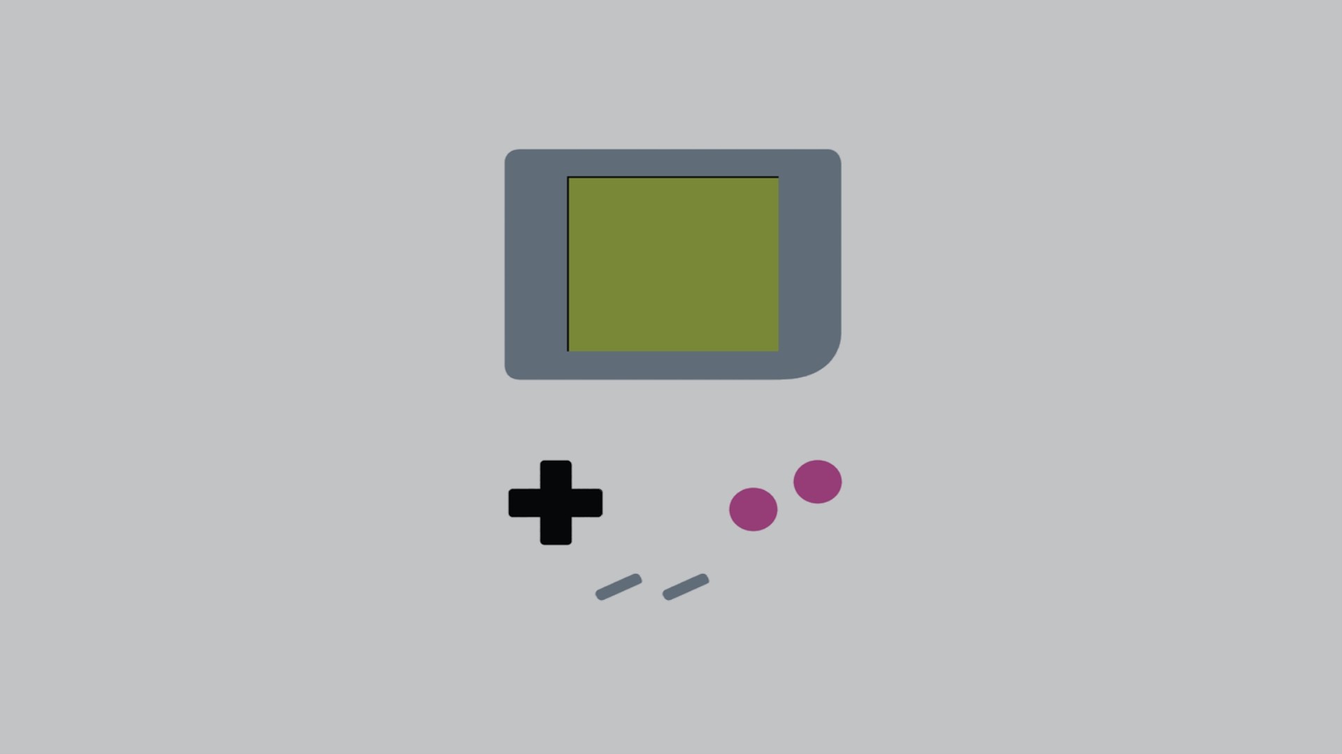 General 1920x1080 retro games video games simple background Nintendo minimalism Nintendo Game Boy