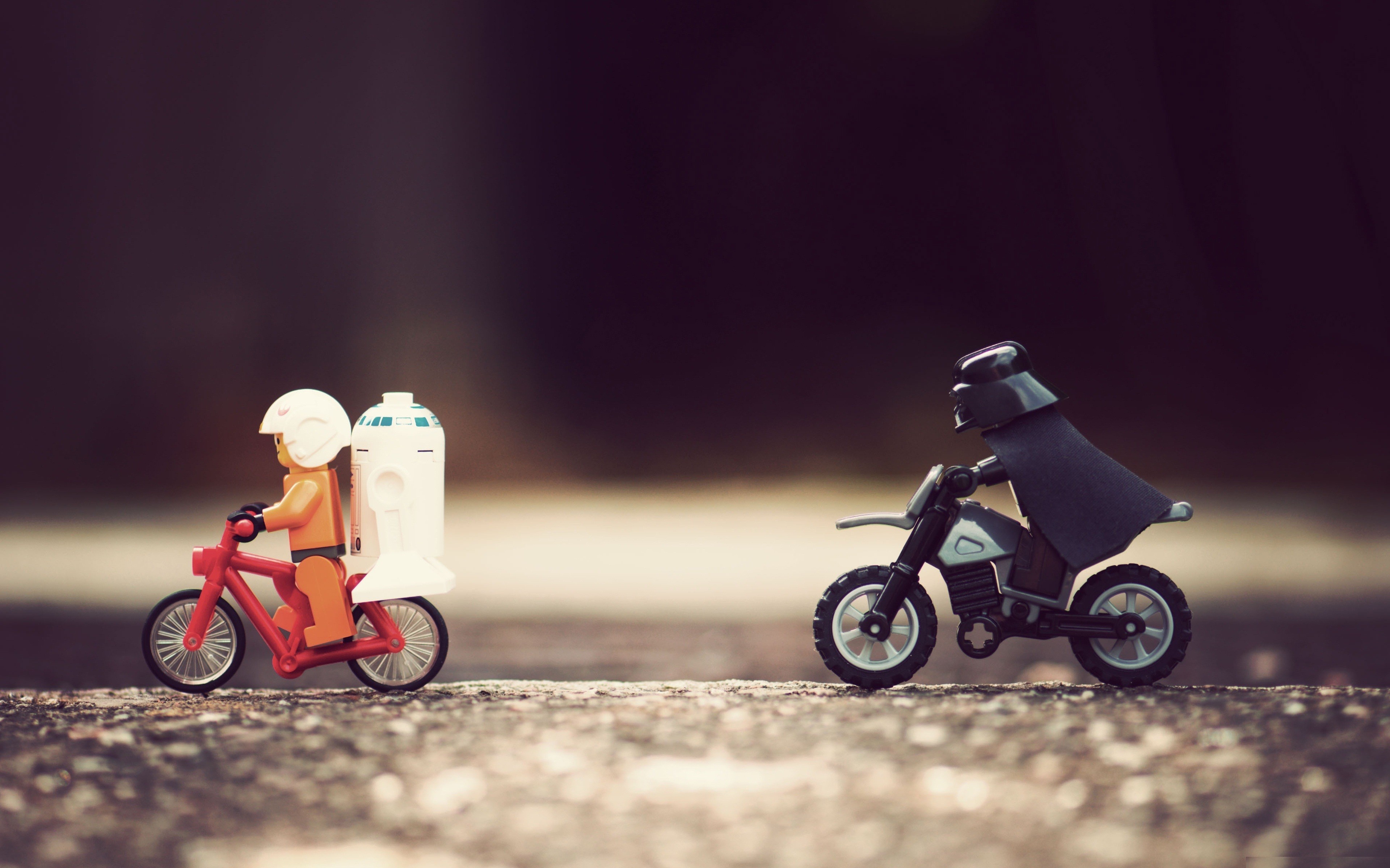 General 3840x2400 Star Wars LEGO science fiction movies Darth Vader Luke Skywalker toys humor Star Wars Humor R2-D2 Sith Star Wars Droids figurines