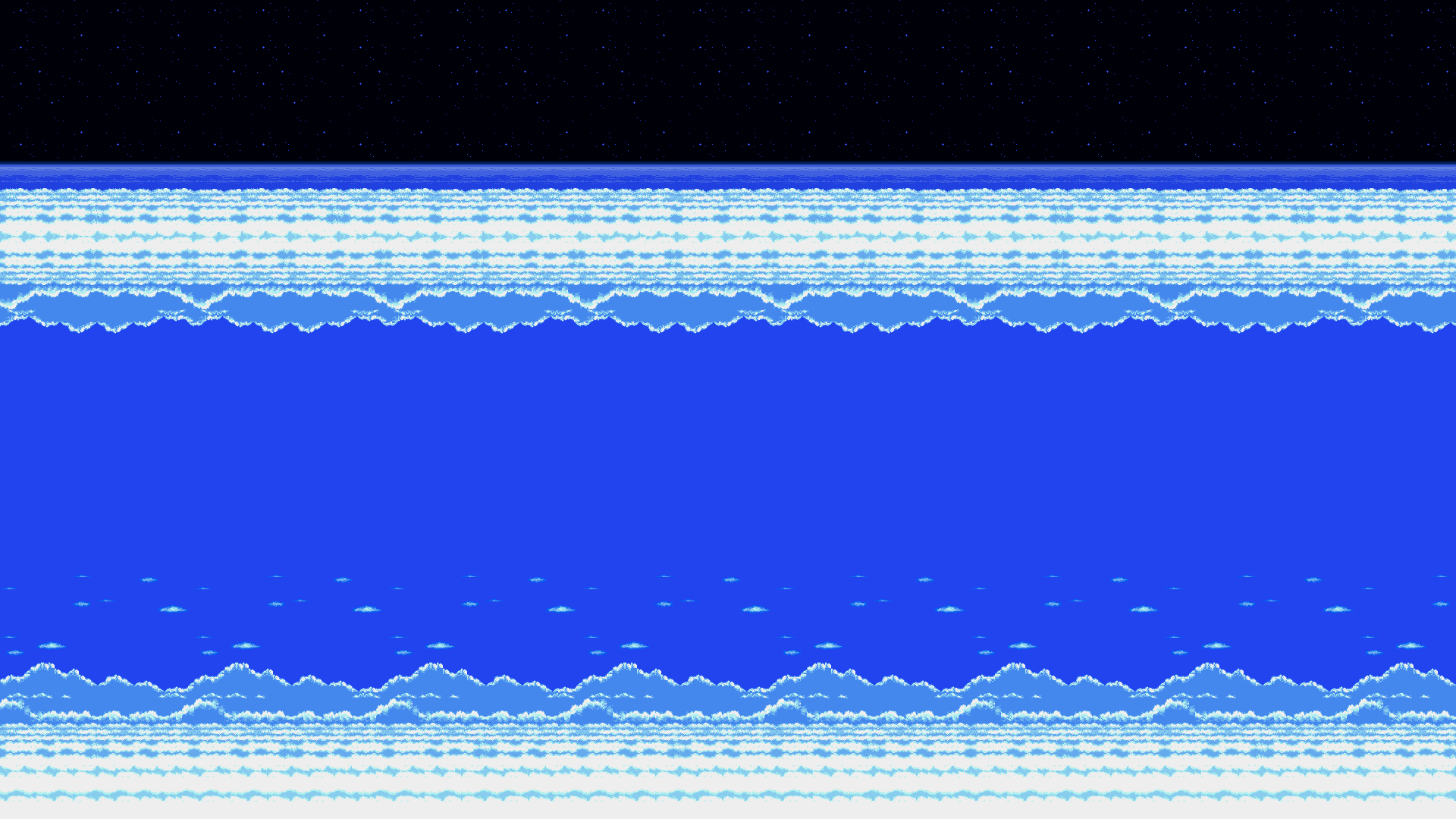 General 1920x1080 stars blue artwork pixels pixel art