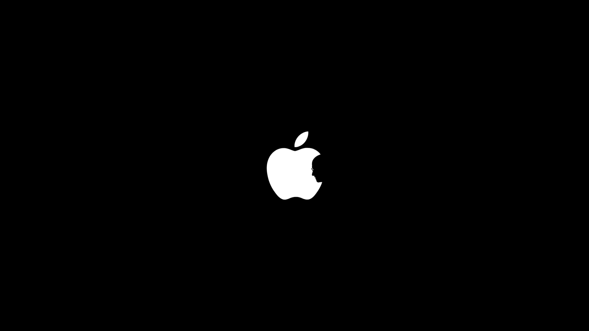 General 1920x1080 Apple Inc. minimalism logo thinking simple background Steve Jobs brand