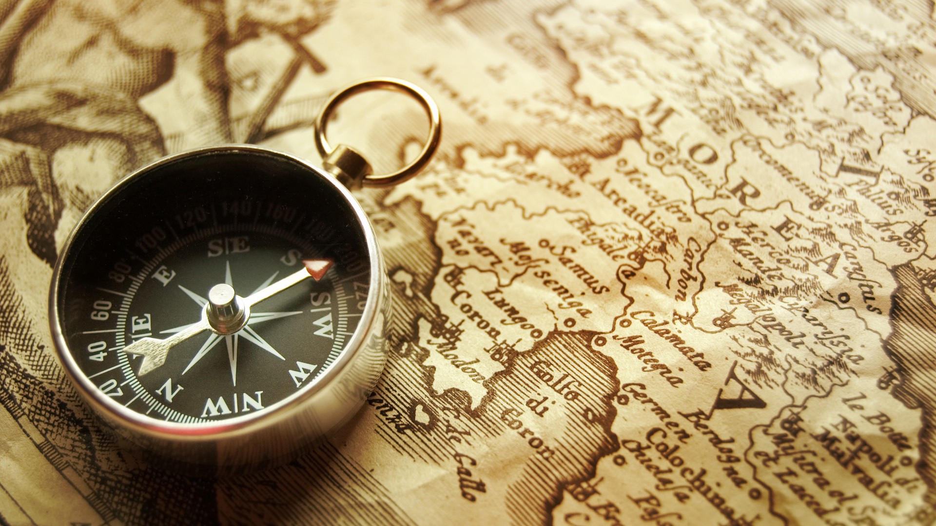General 1920x1080 compass map old vintage drawing macro beige arrow (design) text numbers