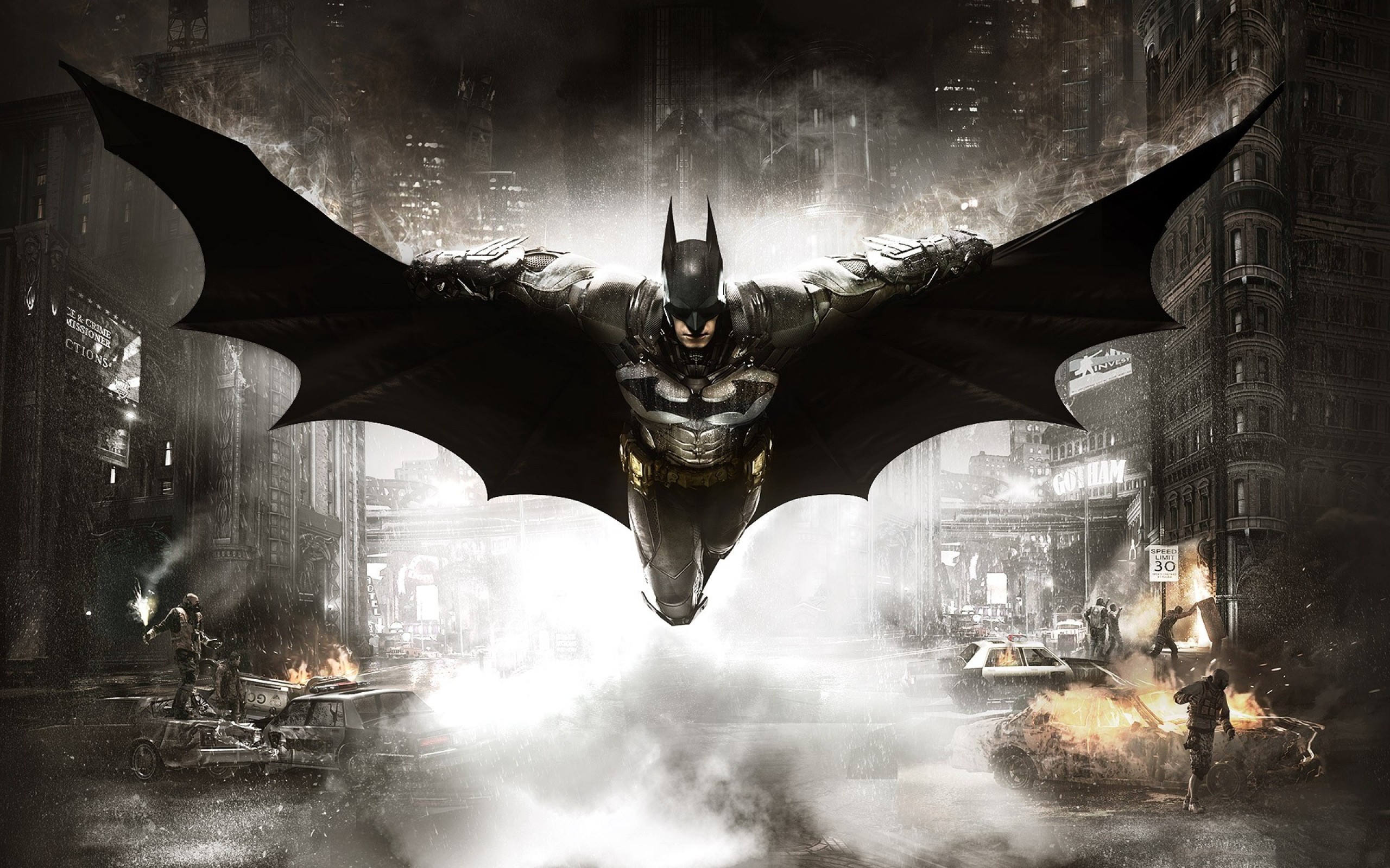 General 2560x1600 Batman: Arkham Knight Rocksteady Studios video games Batman Video Game Heroes video game art