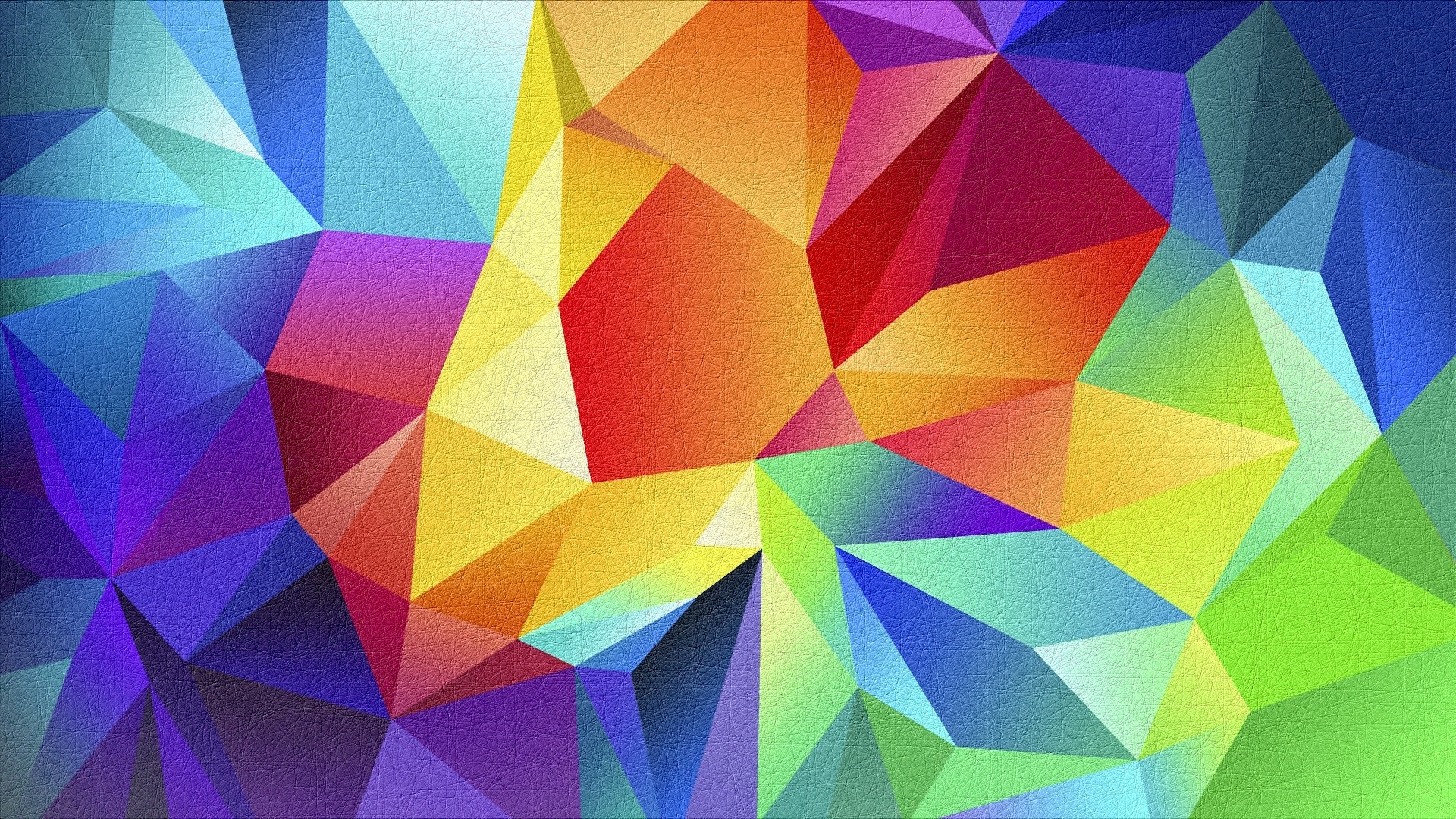 General 1920x1080 colorful abstract geometry digital art