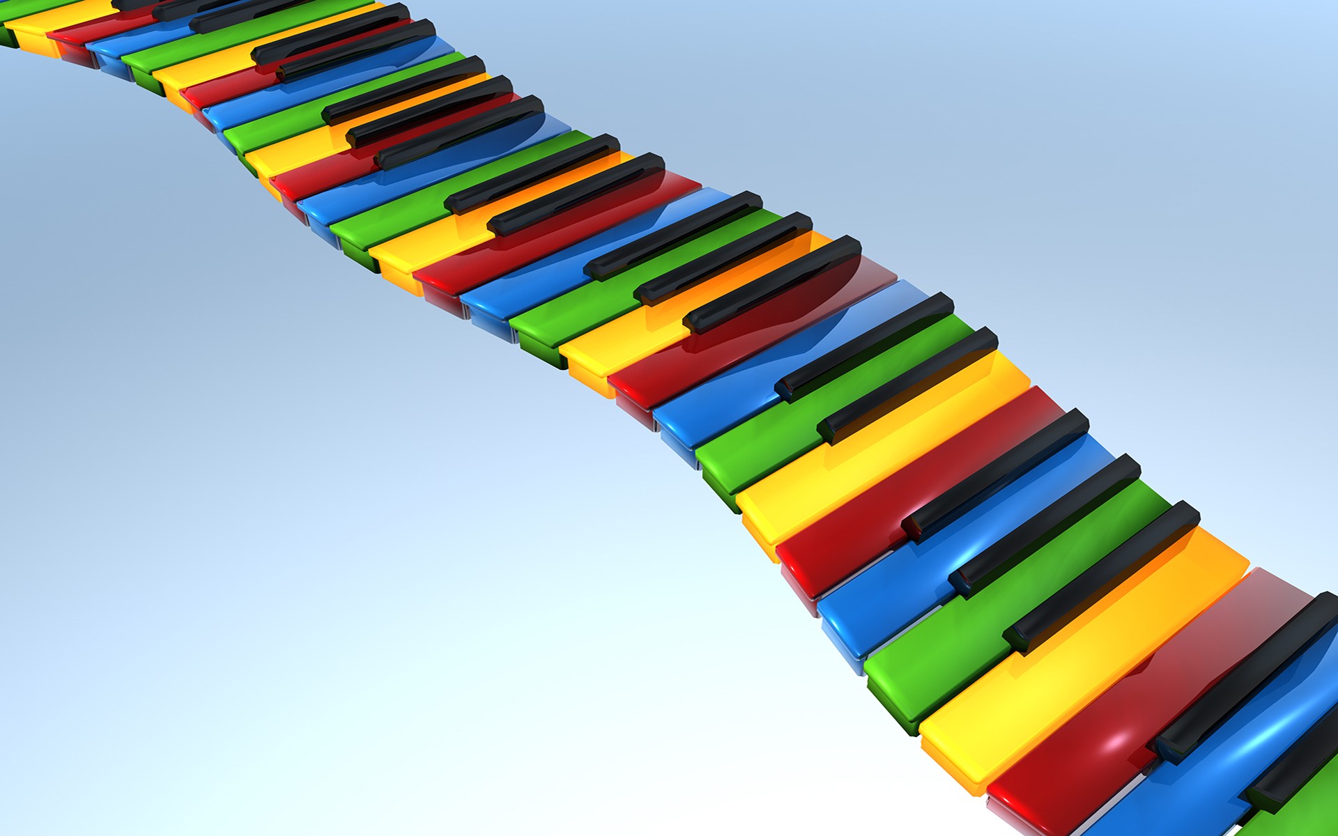 General 1920x1200 colorful digital art simple background musical instrument CGI