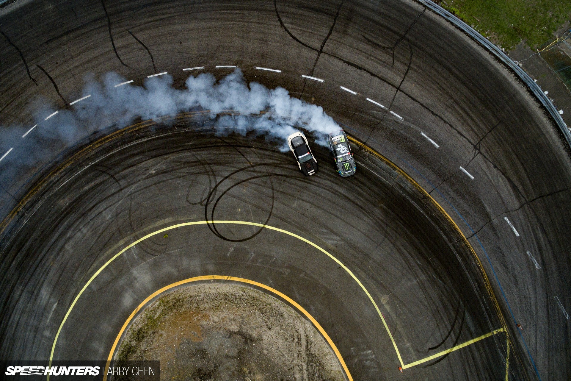 General 1920x1280 smoke drift race cars Speedhunters car vehicle motorsport racing top view