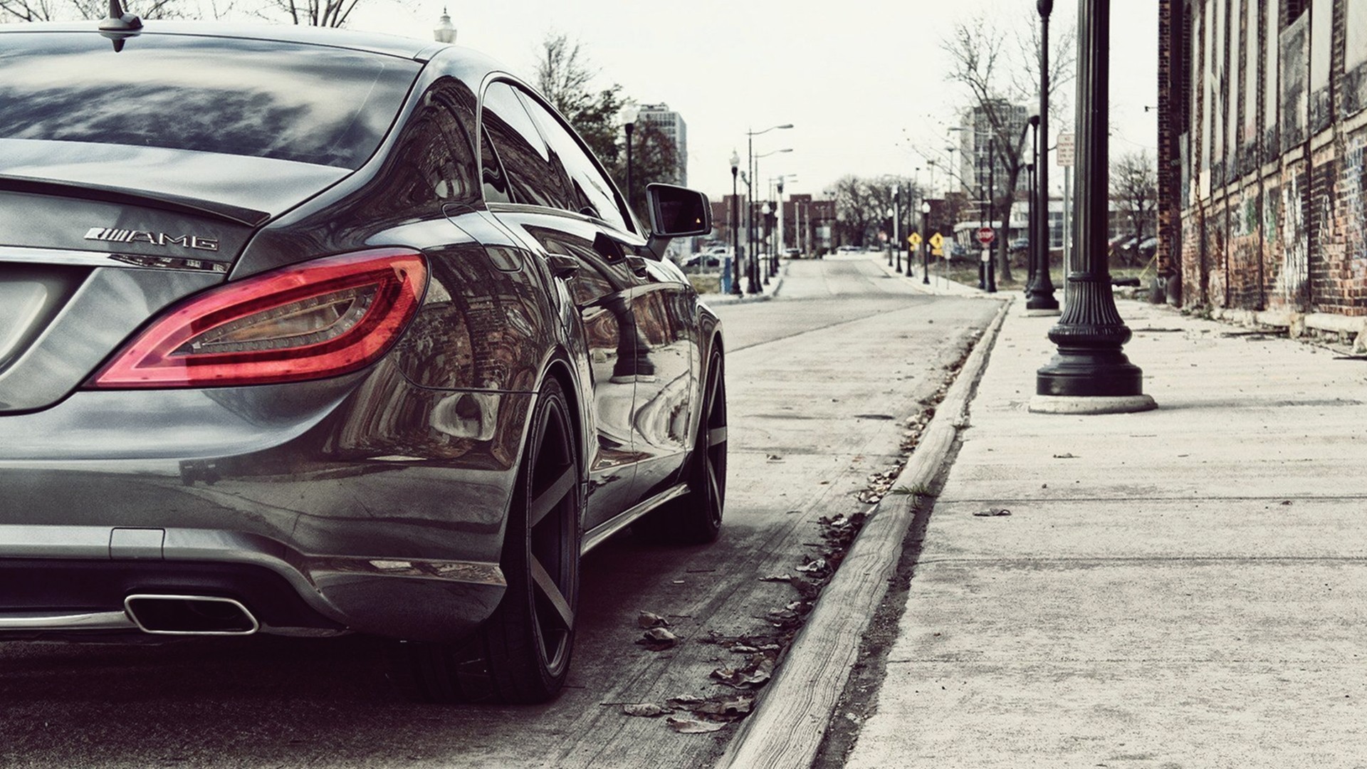 General 1920x1080 Mercedes-Benz car Mercedes-Benz CLS vehicle urban German cars