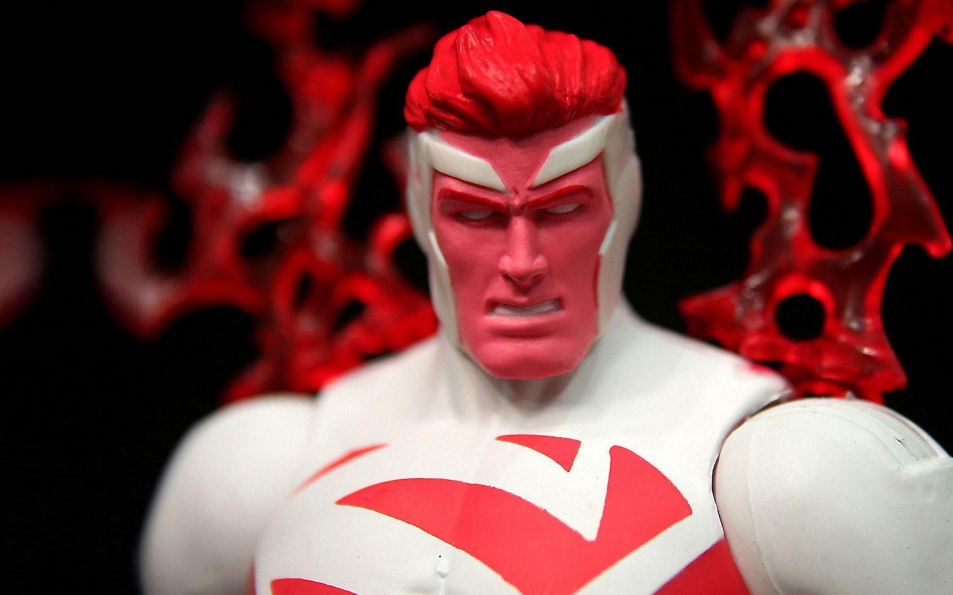 General 1920x1200 artwork superhero toys red angry