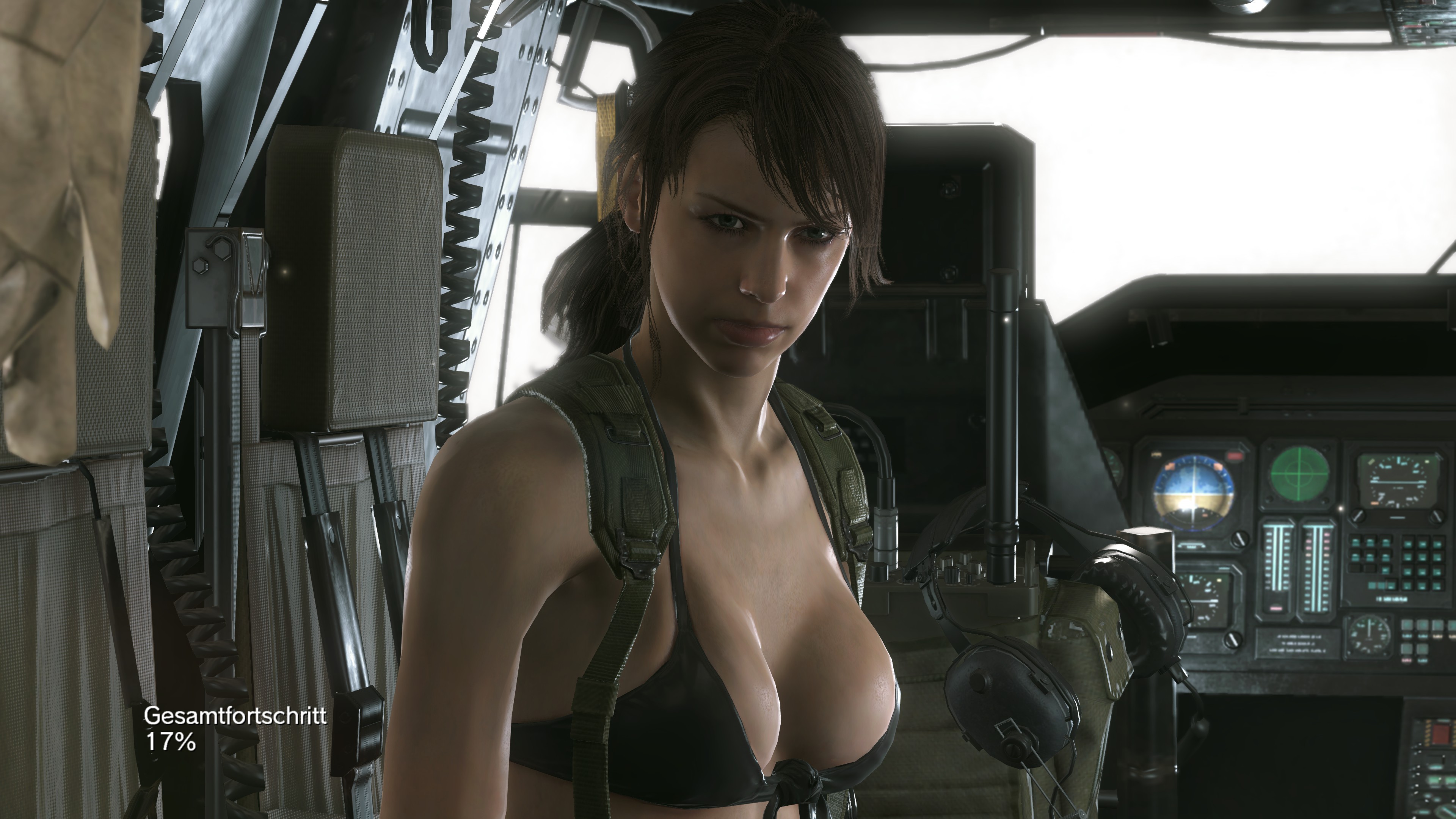General 3840x2160 Quiet Metal Gear Solid V: The Phantom Pain video games Metal Gear Solid video game characters video game girls boobs big boobs