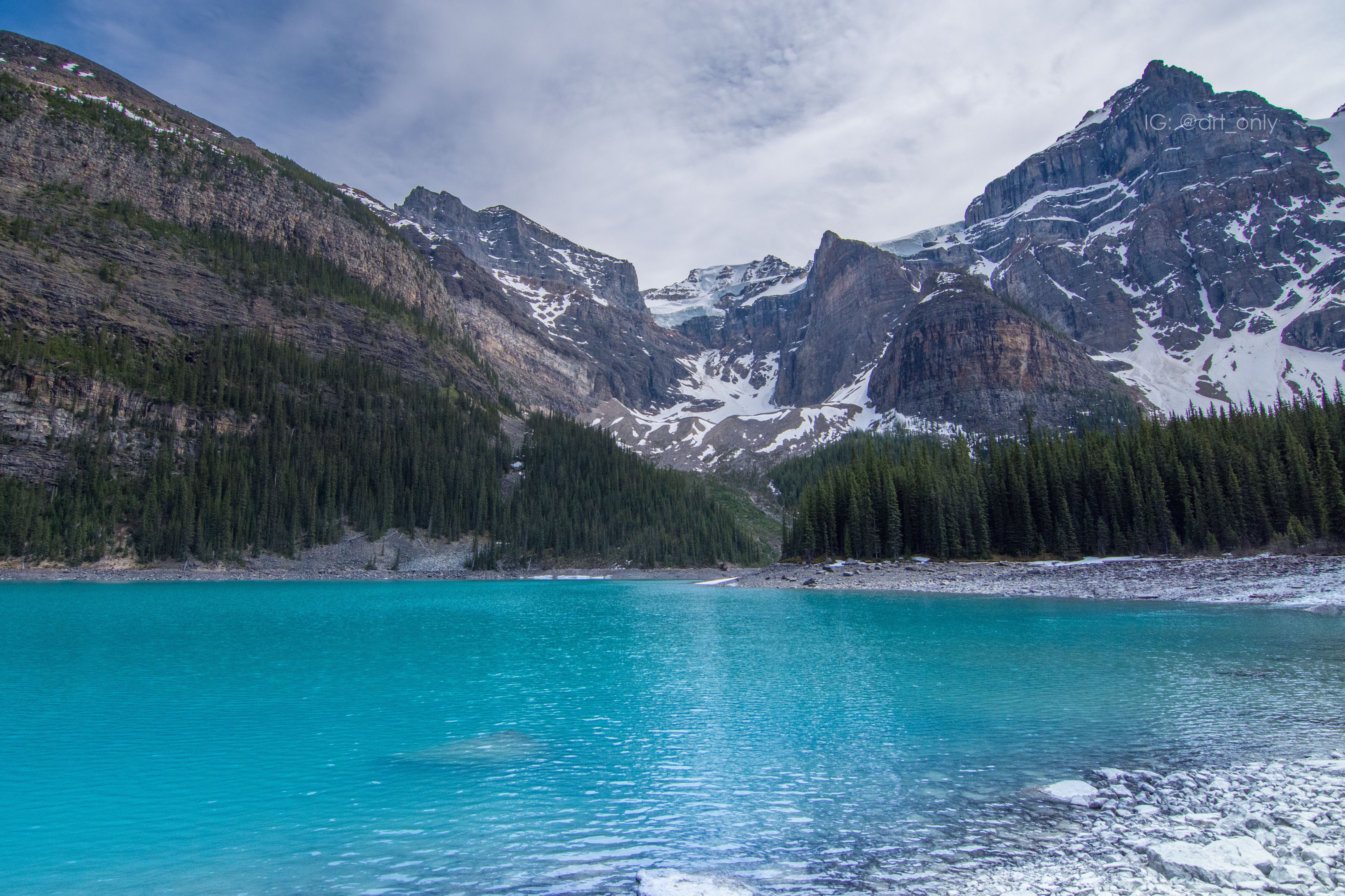 General 5513x3675 lake nature mountains snow trees Moraine Lake Banff National Park Canada landscape water outdoors