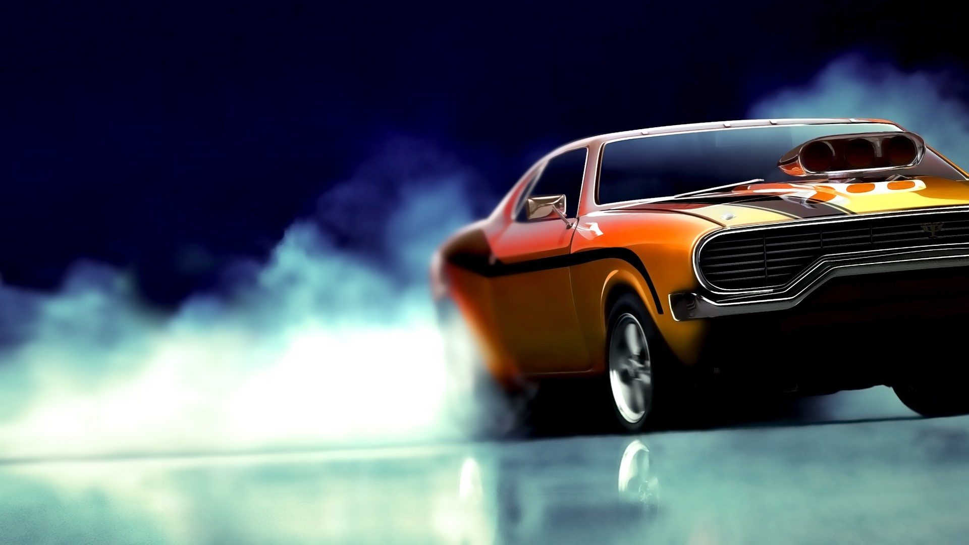 General 1920x1080 Burnout Paradise car cyan orange video games vehicle orange cars Electronic Arts