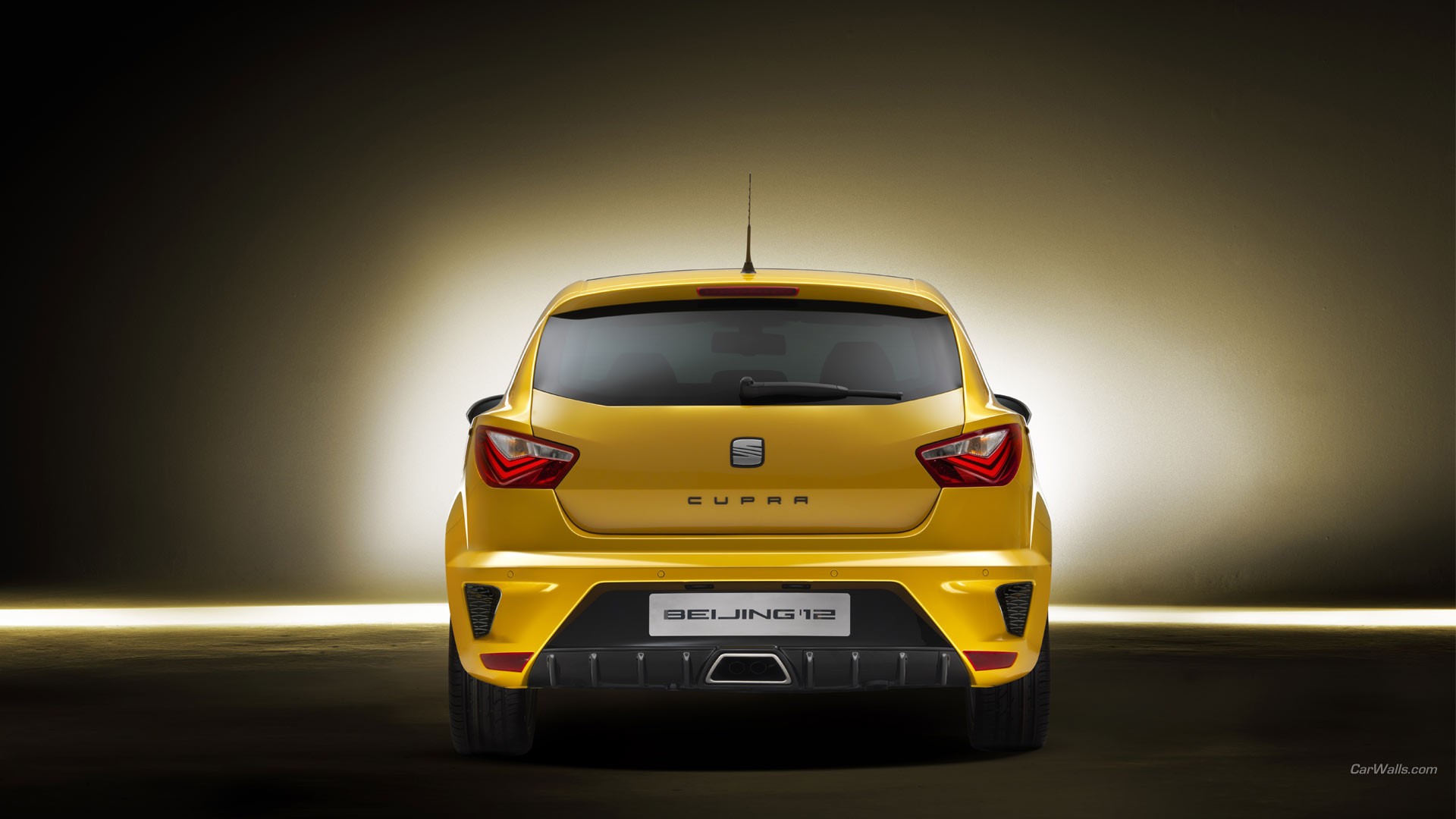 General 1920x1080 Seat Ibiza car concept cars yellow cars seat vehicle Volkswagen Group Spanish cars hatchbacks