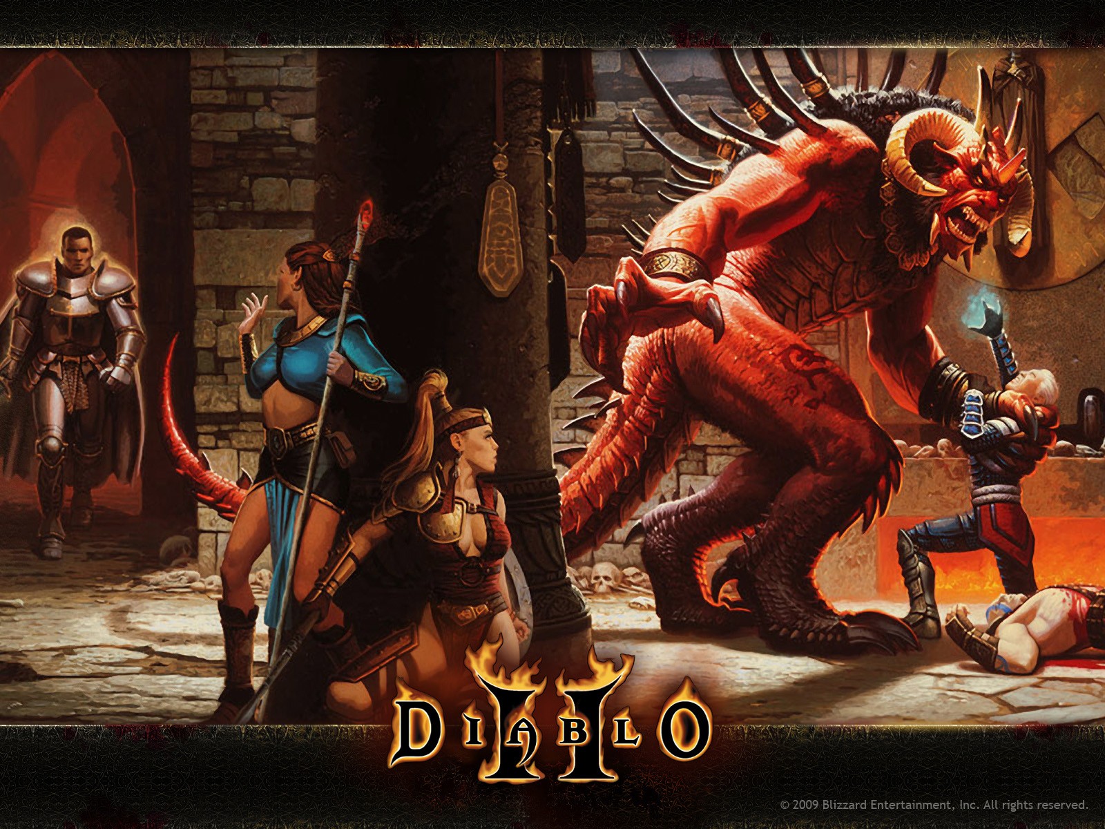 General 1600x1200 Diablo 2 2009 (Year) video game art PC gaming Blizzard Entertainment