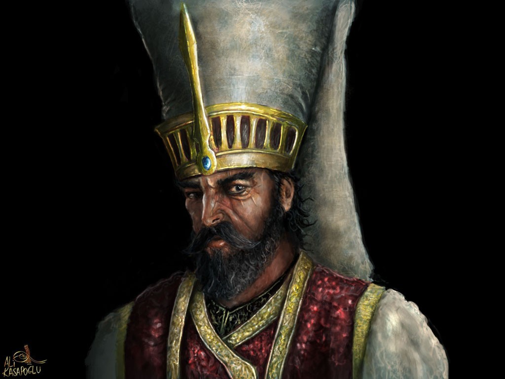 General 1024x768 Ottoman Empire soldier Turkey Ottoman Janissaries men beard simple background black background