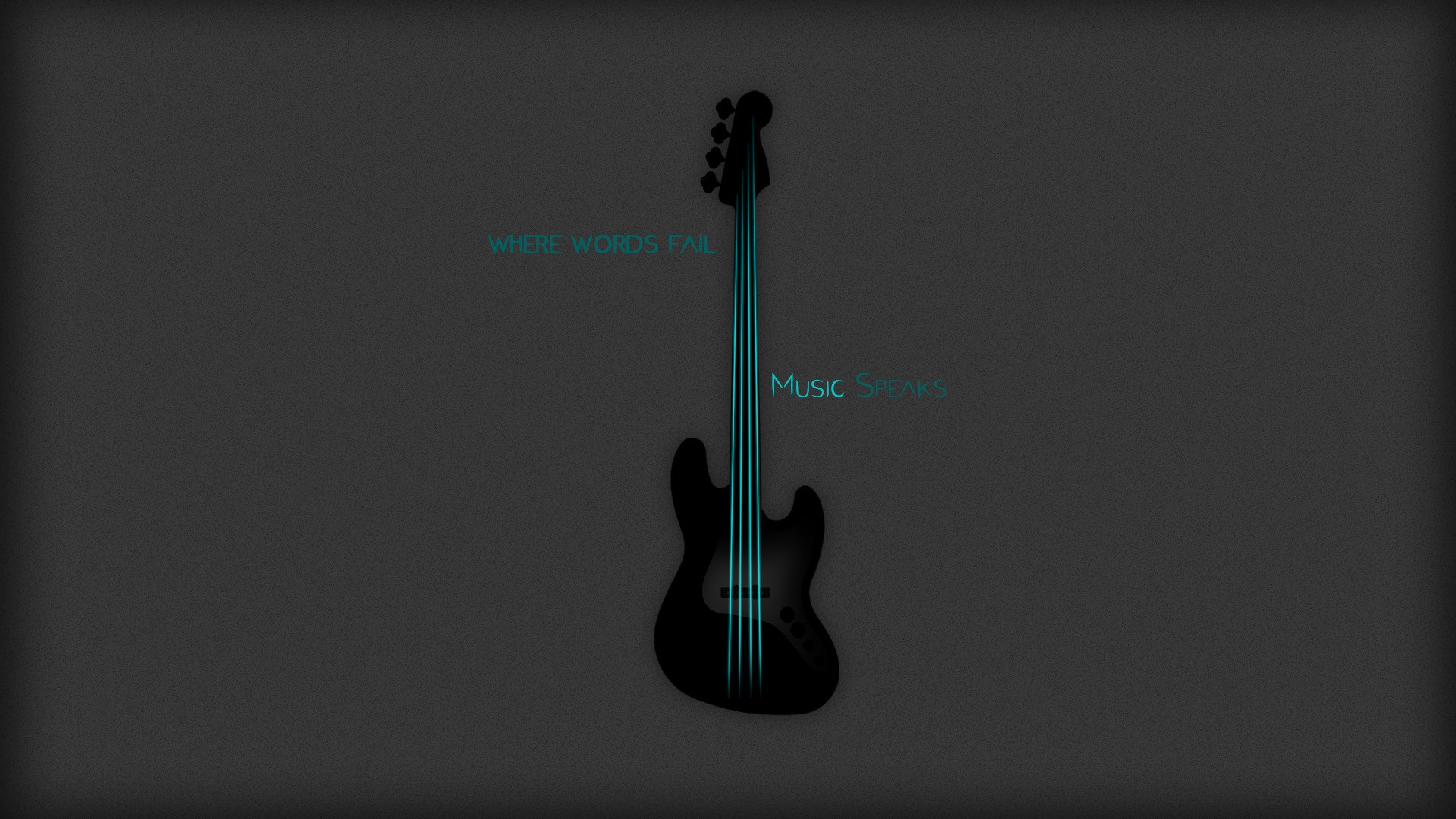 General 1920x1080 guitar music musical instrument minimalism bass guitars DeviantArt digital art simple background text
