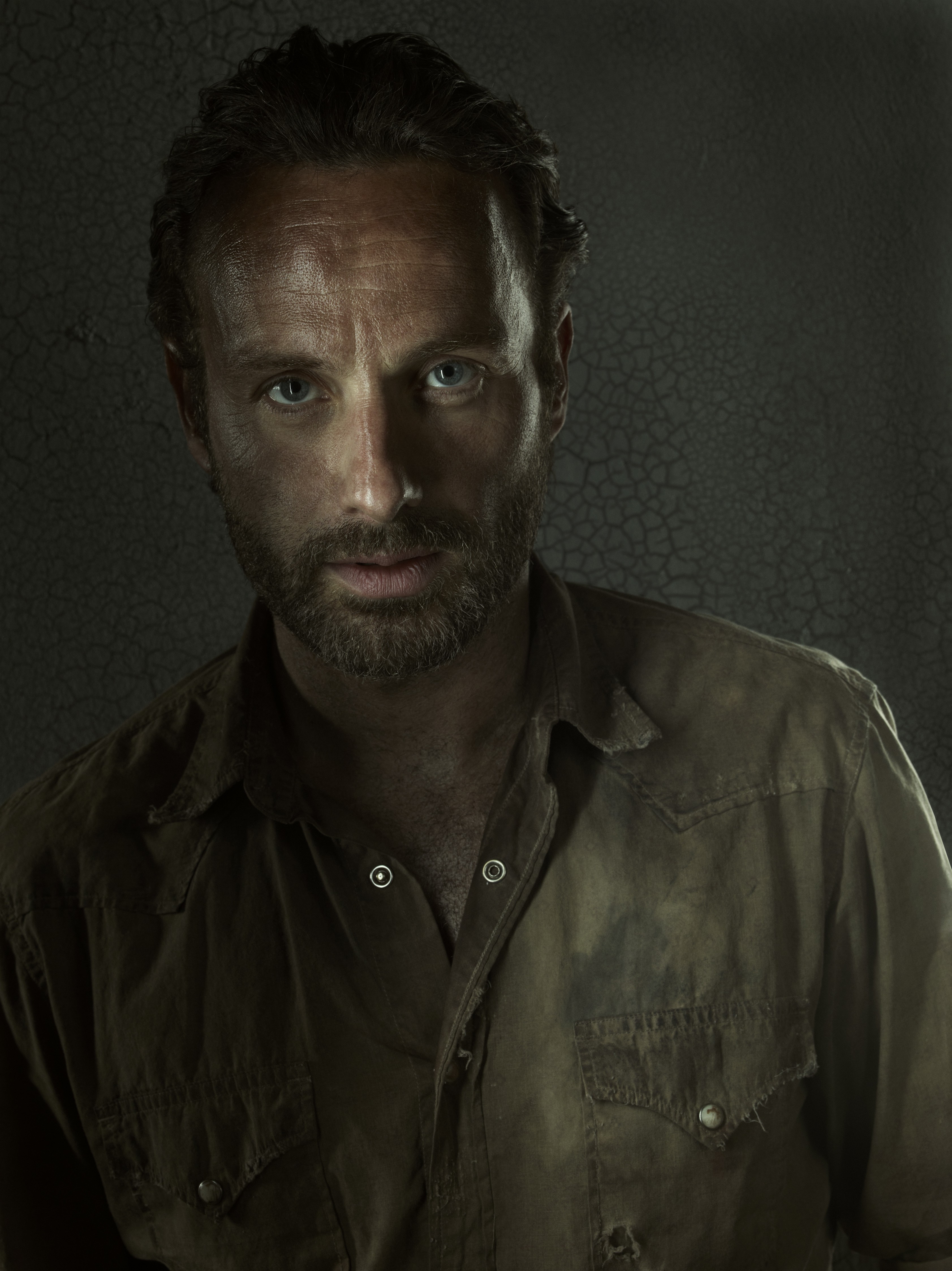 People 3366x4492 The Walking Dead Rick Grimes Andrew Lincoln TV series men looking at viewer beard actor