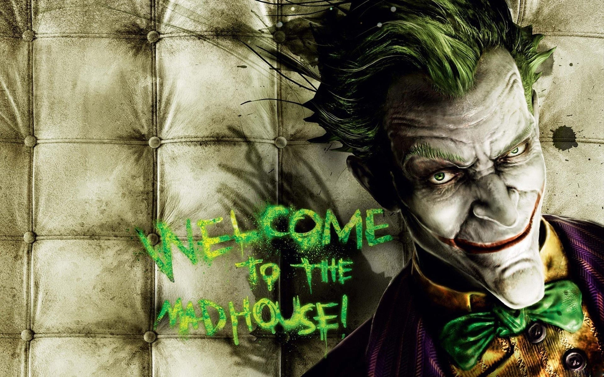 General 1920x1200 Batman Joker Batman: Arkham Asylum video games Rocksteady Studios villains DC Comics