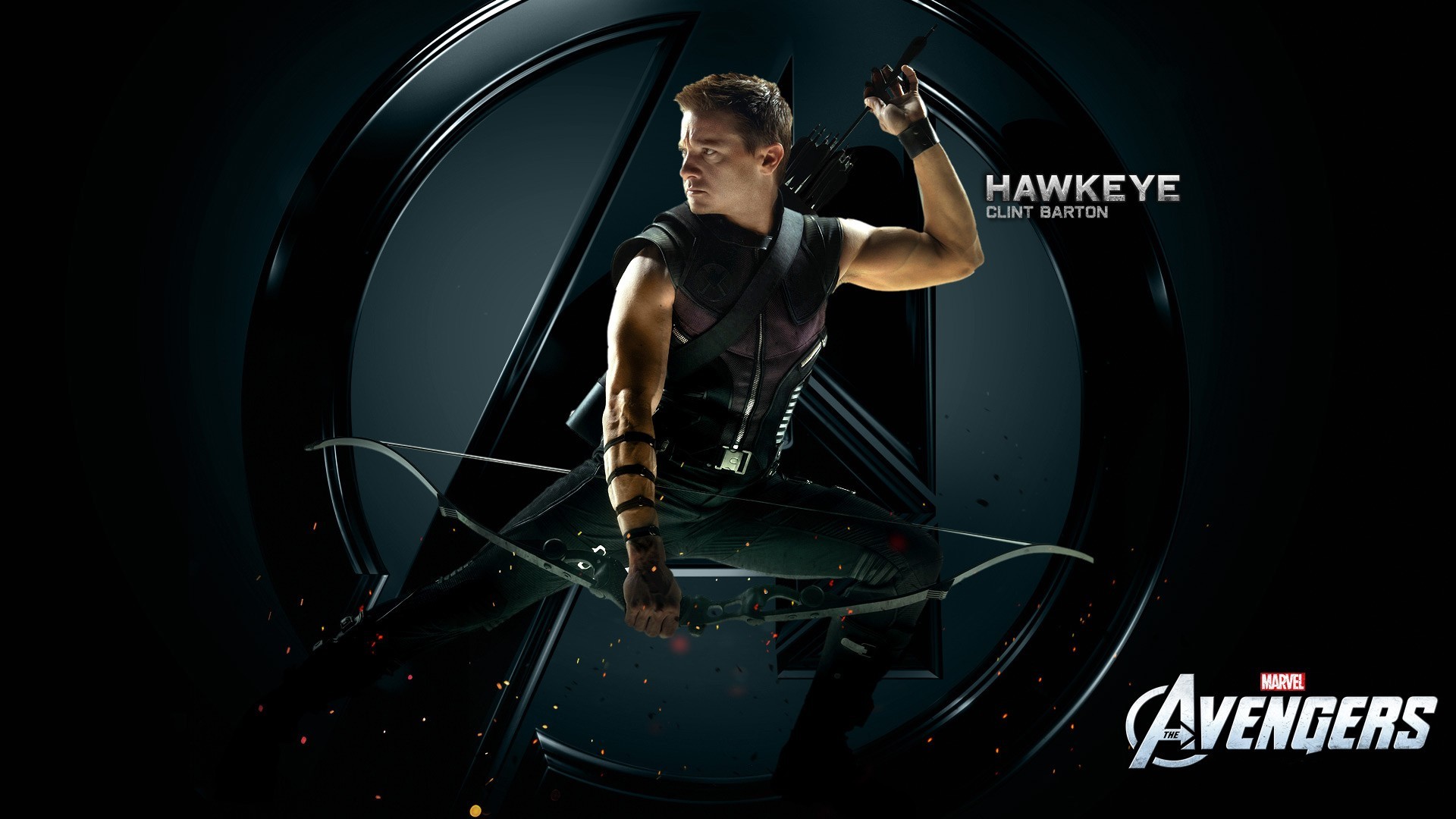 General 1920x1080 Hawkeye Clint Barton Jeremy Renner The Avengers Marvel Cinematic Universe movies