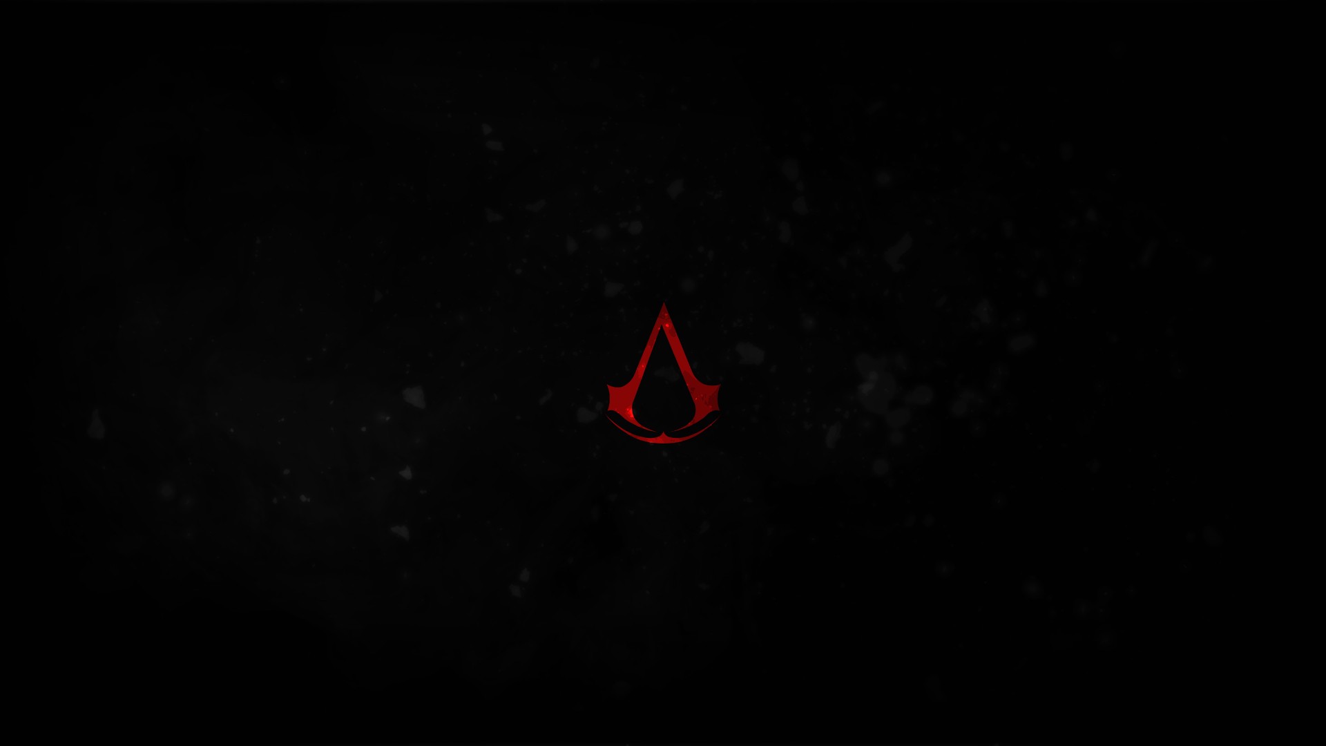 General 1920x1080 Assassin's Creed video games Altaïr Ibn-La'Ahad PC gaming minimalism logo simple background black background