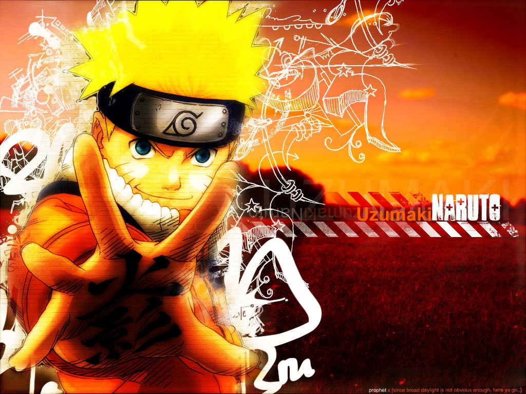 Anime 1024x768 Naruto Shippuden Uzumaki Naruto anime boys anime blonde blue eyes