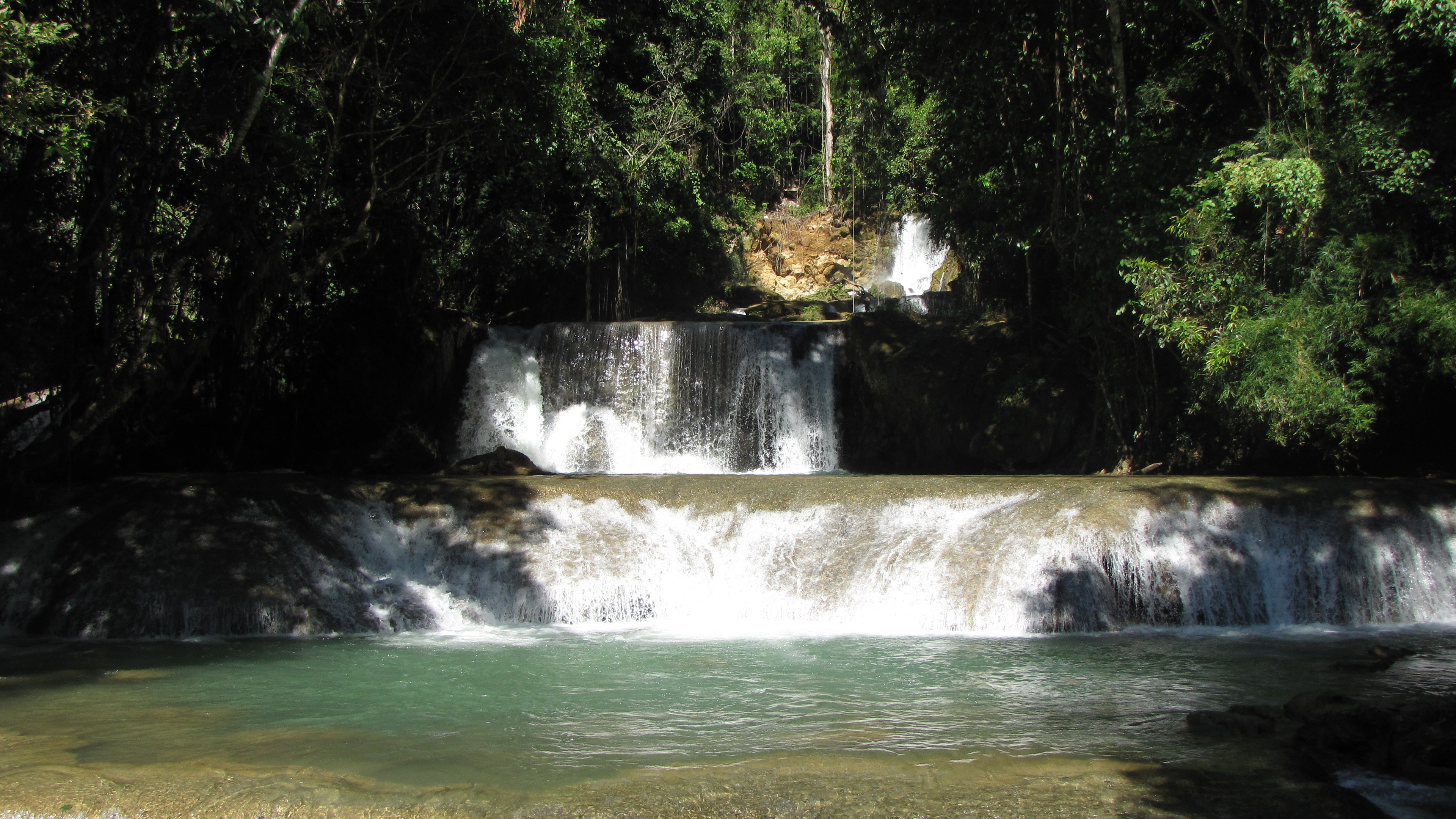 General 3840x2160 Jamaica waterfall water nature