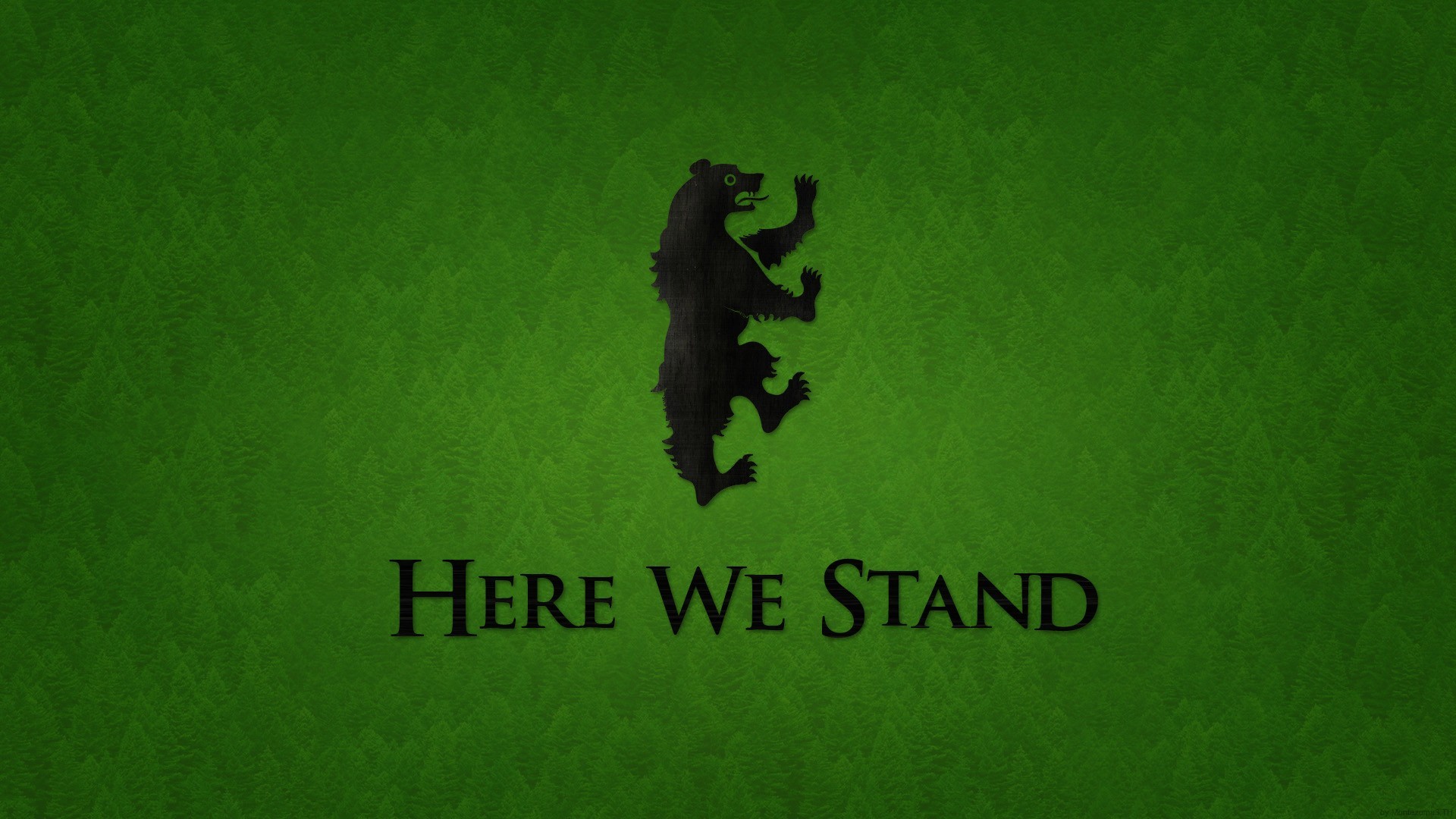 General 1920x1080 Game of Thrones A Song of Ice and Fire sigils TV series green background