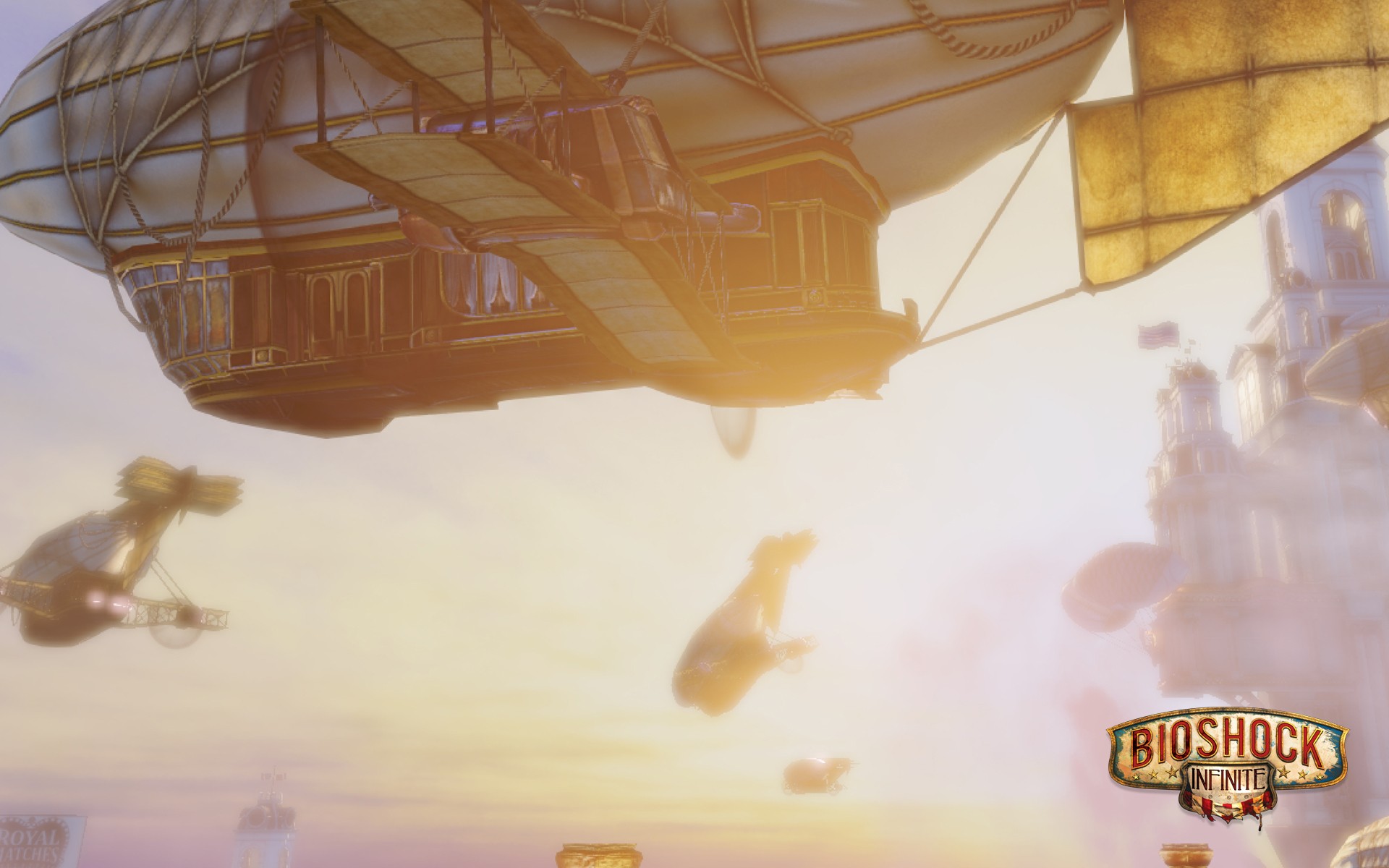 General 1920x1200 BioShock Infinite video games airships vehicle 2K Games Irrational Games