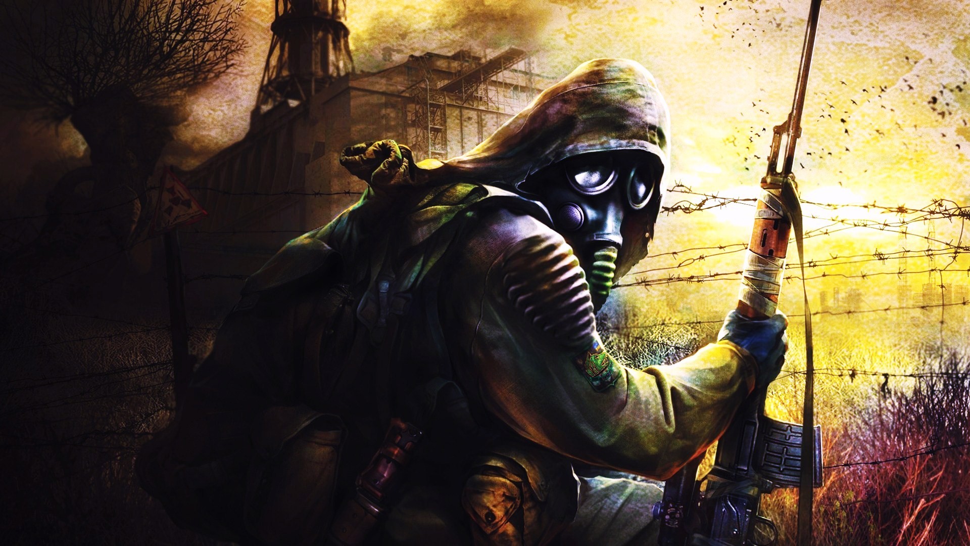 General 1920x1080 S.T.A.L.K.E.R.: Shadow of Chernobyl video games video game art rifles PC gaming science fiction