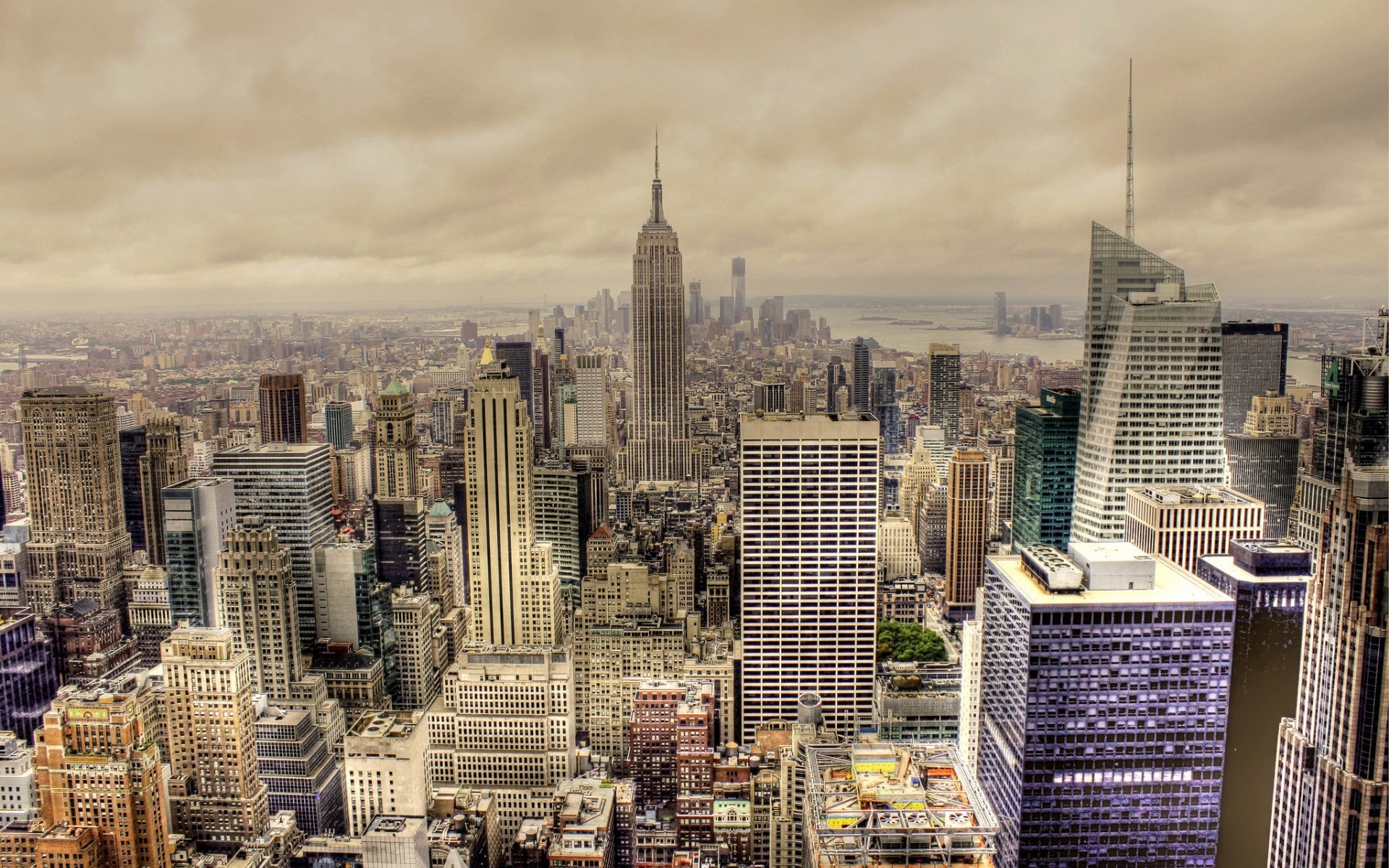 General 1920x1200 cityscape New York City USA Empire State Building