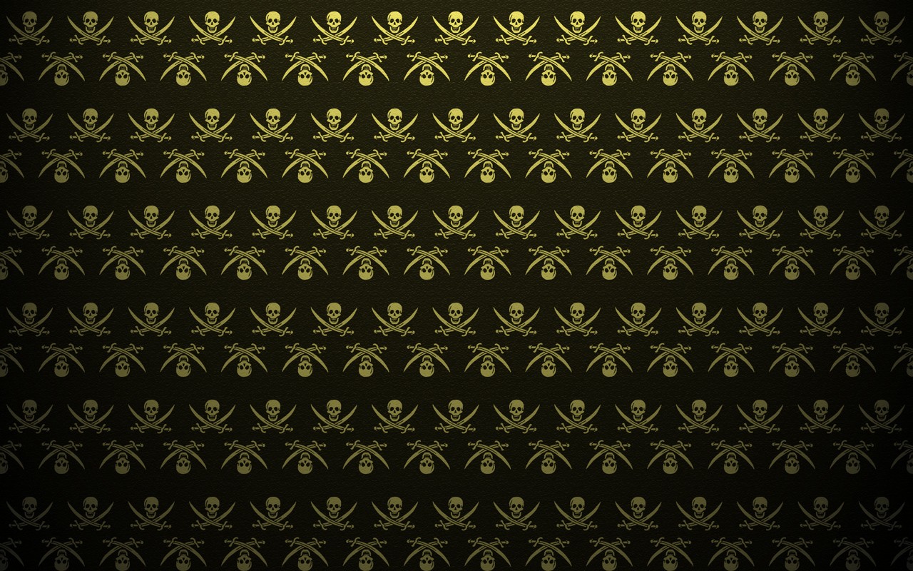 General 1280x800 texture pattern Pirate Flag pirates simple background digital art