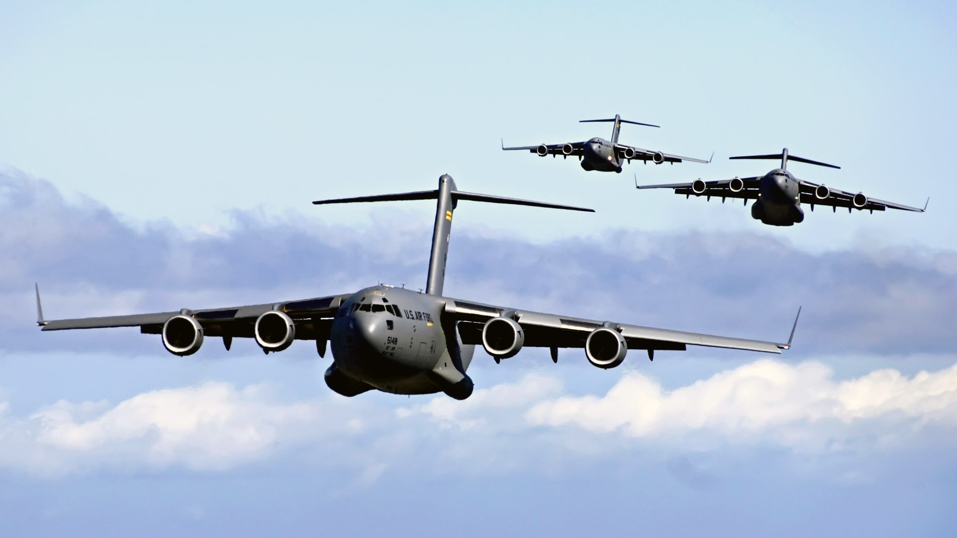 General 1920x1080 military aircraft airplane sky military aircraft military vehicle vehicle Boeing C-17 Globemaster III
