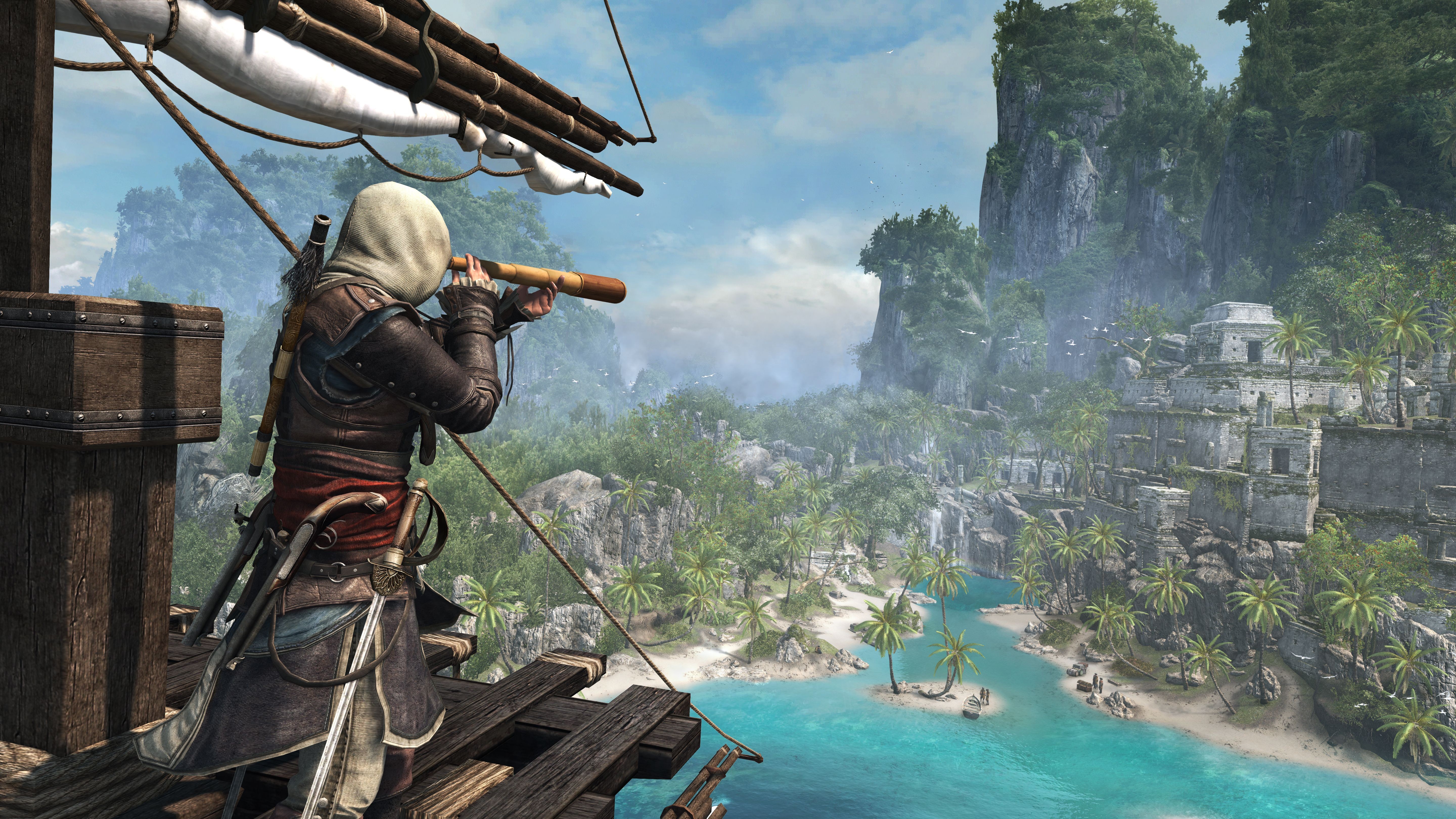 General 5760x3240 Assassin's Creed video games screen shot tropical PC gaming