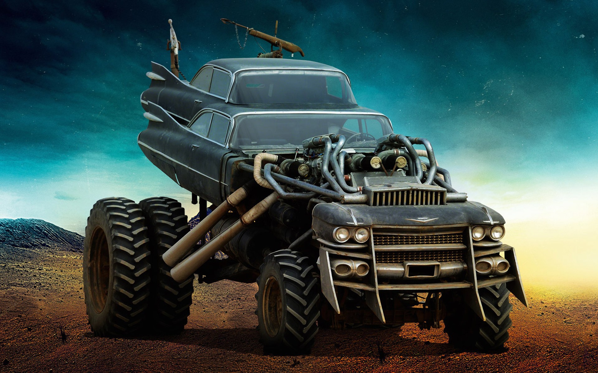 General 1920x1200 Mad Max Mad Max: Fury Road vehicle car artwork movies