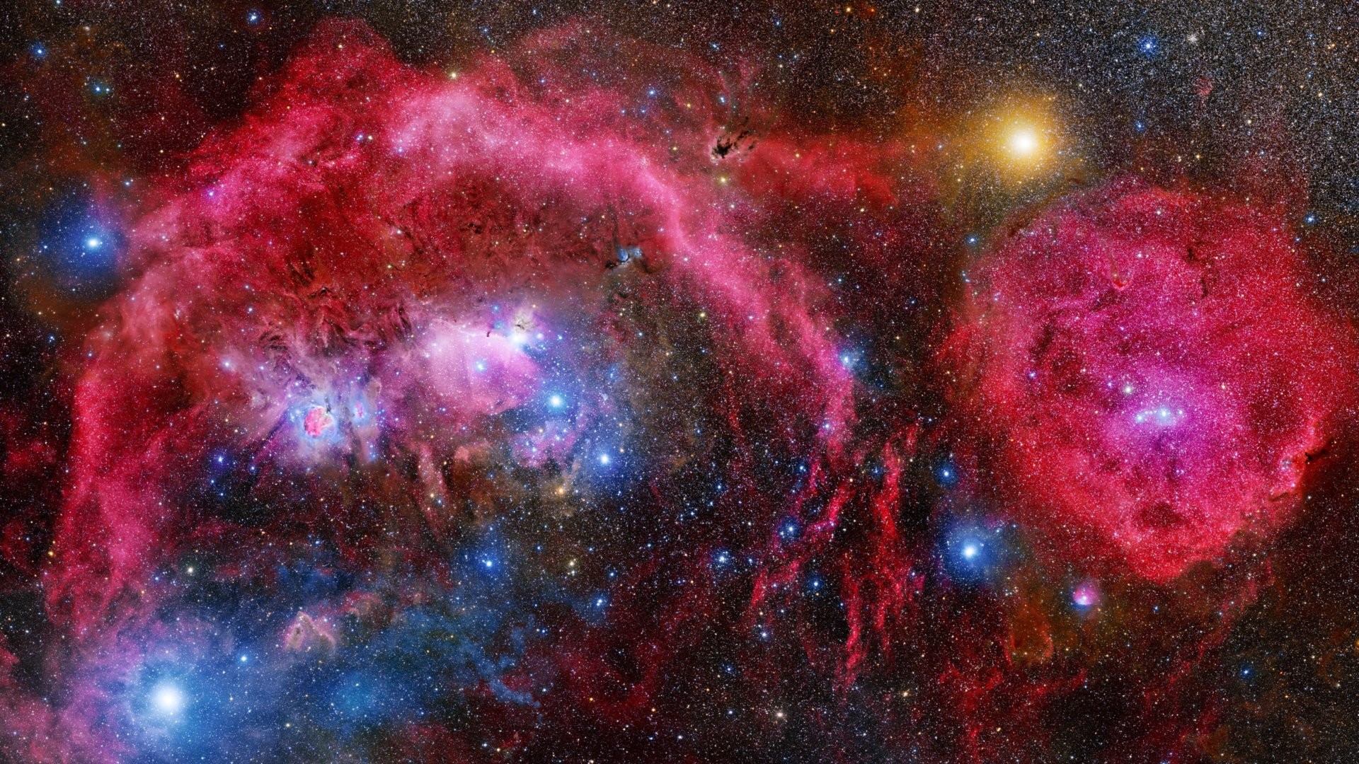 General 1920x1080 NASA galaxy stars sky nebula space space art digital art