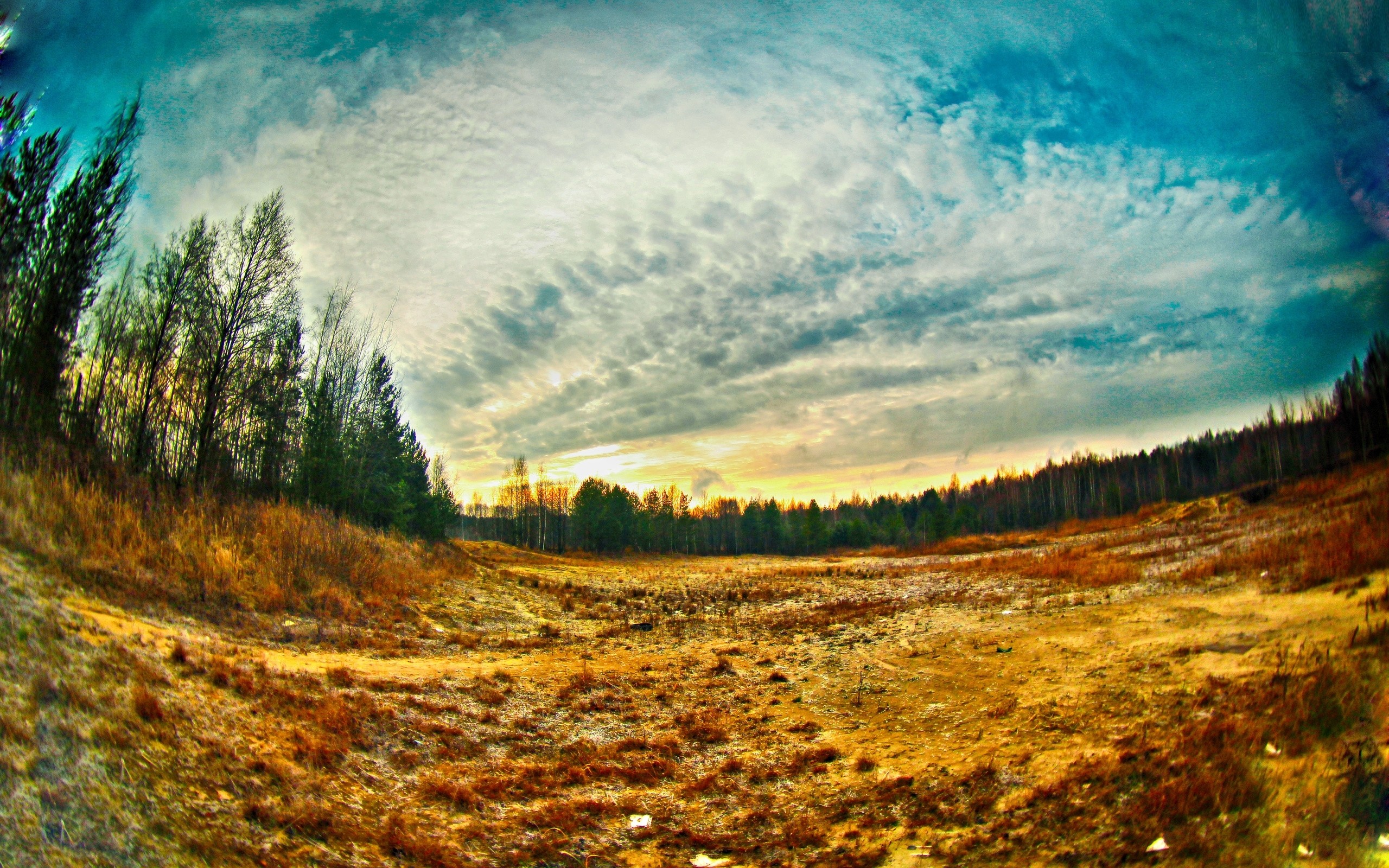 General 2560x1600 landscape sky trees nature clouds outdoors HDR