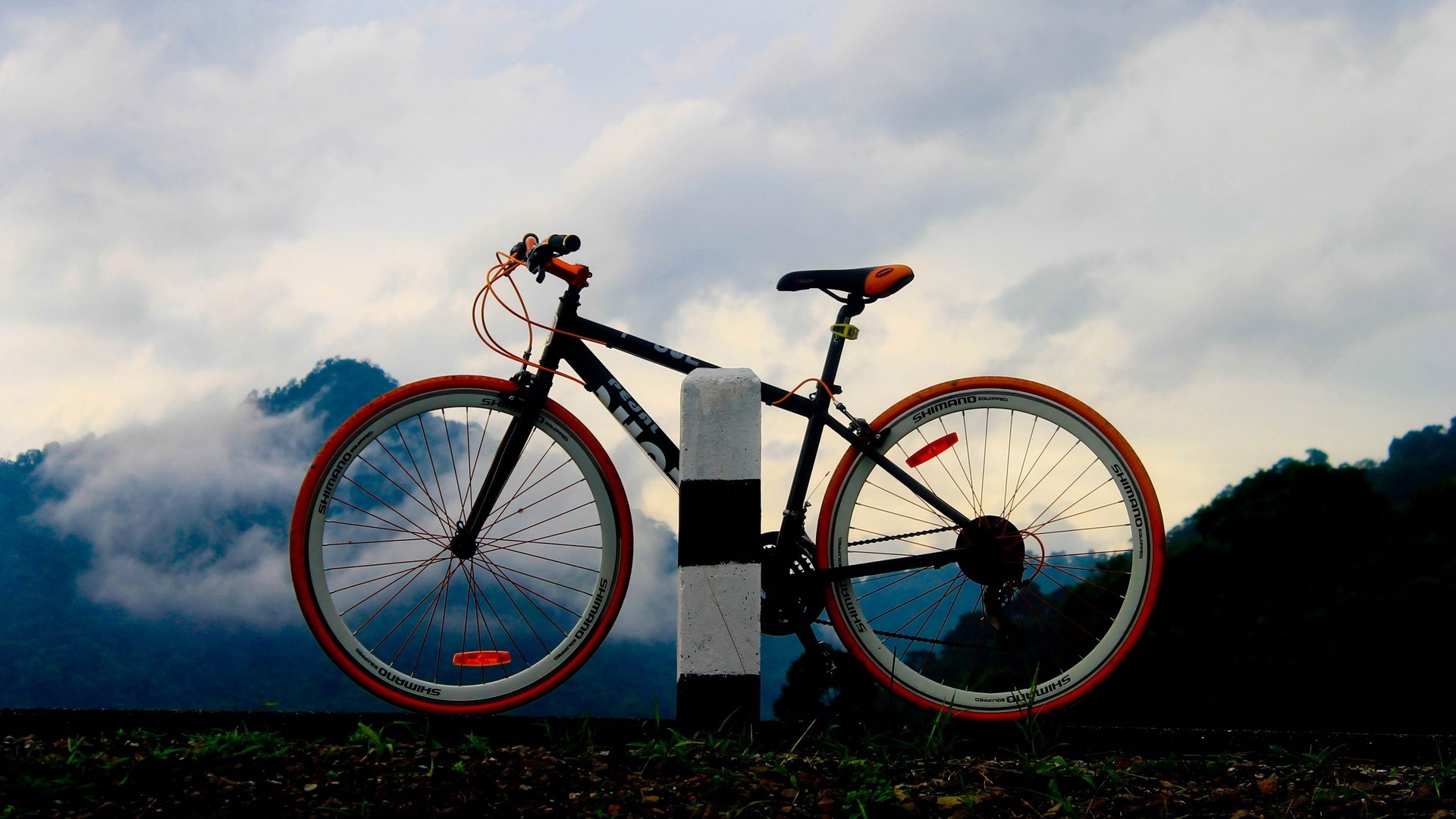 General 1920x1080 bicycle vehicle clouds outdoors