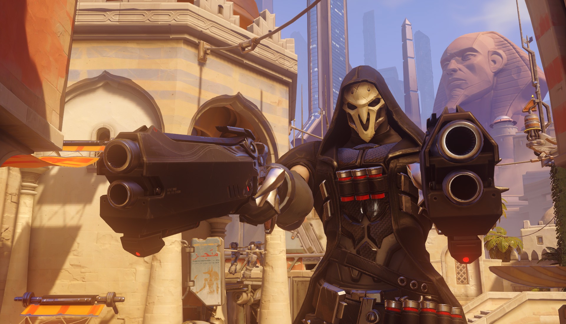 General 1920x1100 Overwatch video games Reaper (Overwatch) PC gaming weapon