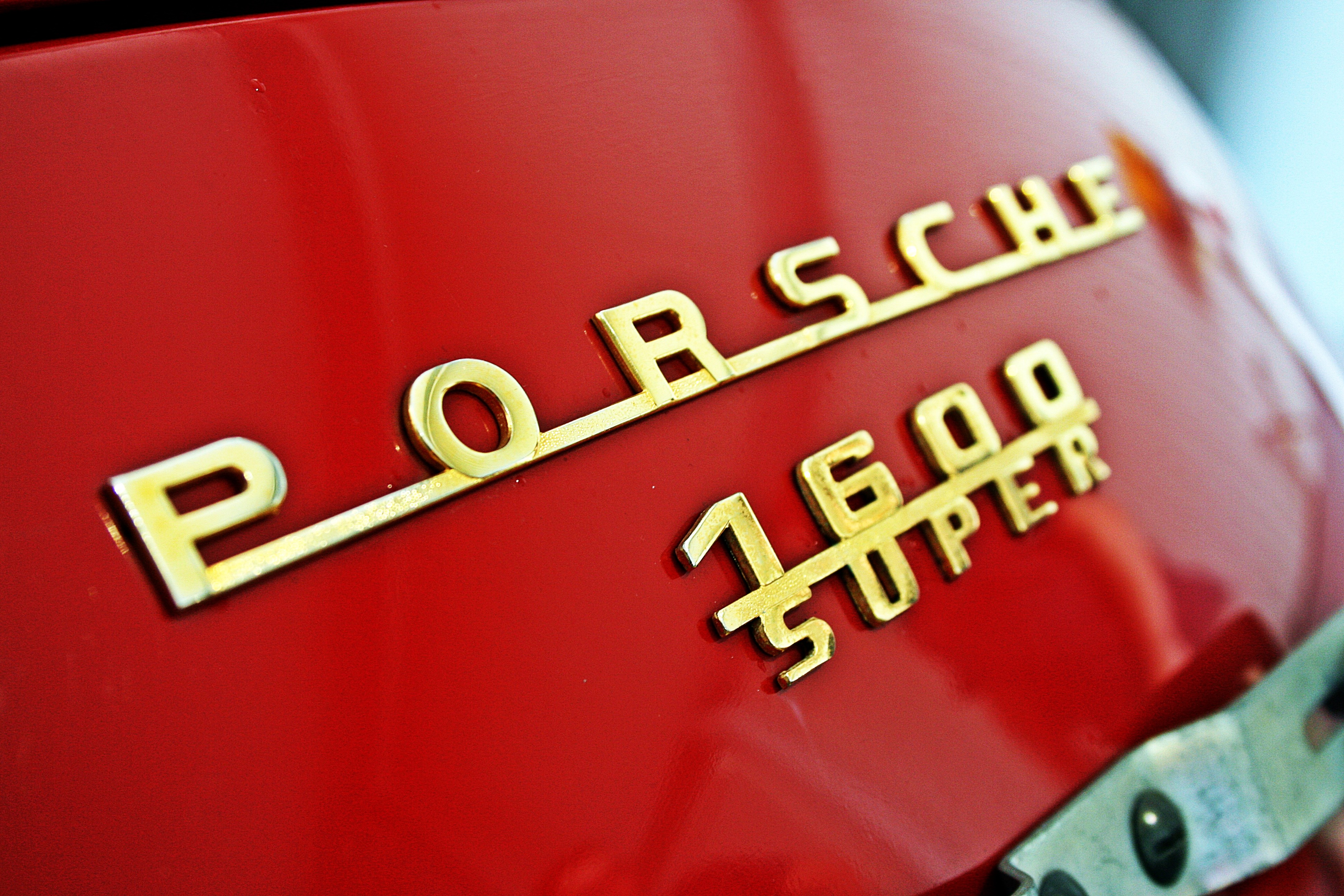 General 3888x2592 Porsche red cars numbers car vehicle Porsche 356 closeup German cars Volkswagen Group