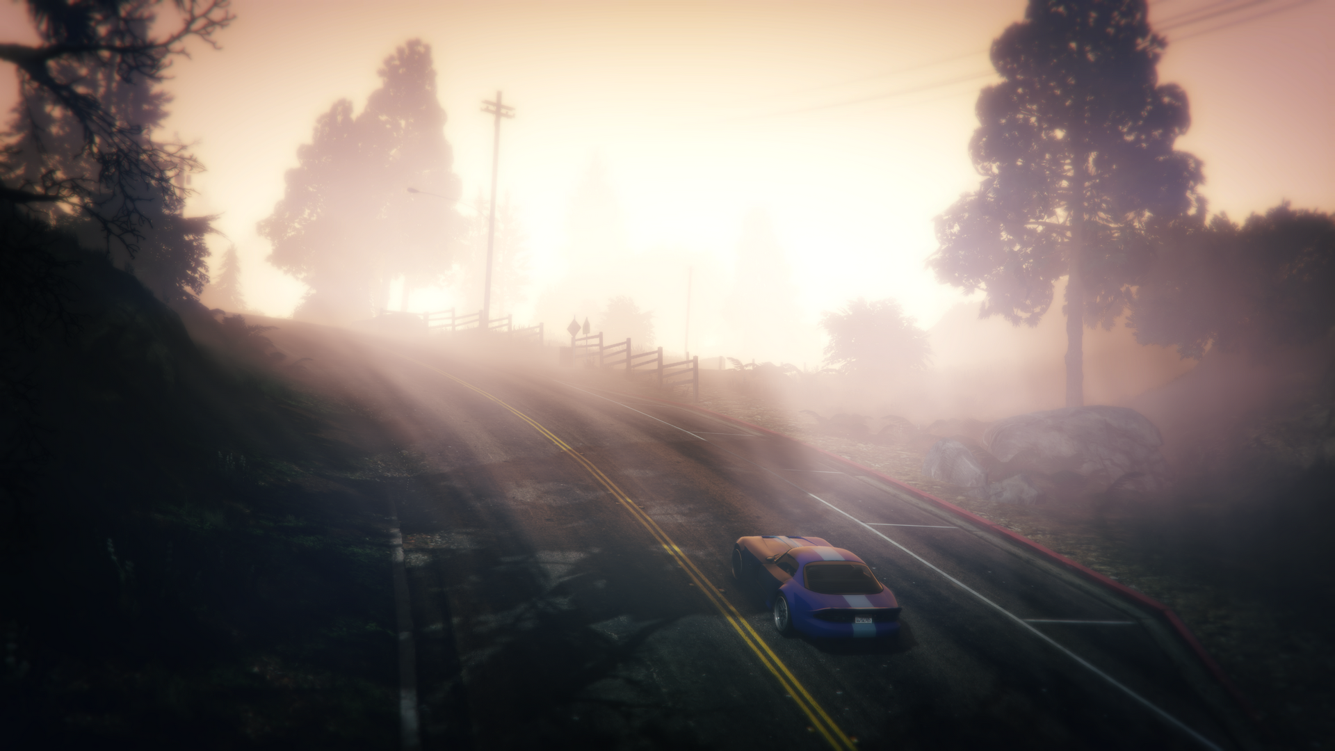 General 1920x1080 Grand Theft Auto V video games road PC gaming screen shot