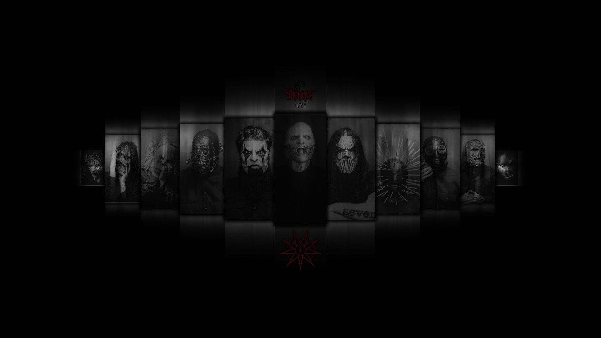 General 1920x1080 collage dark music heavy metal metal band alternative metal  nu metal rock music