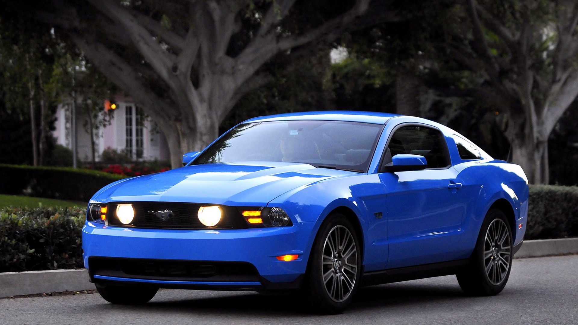 General 1920x1080 car vehicle Ford Mustang Ford blue cars Ford Mustang S-197 II