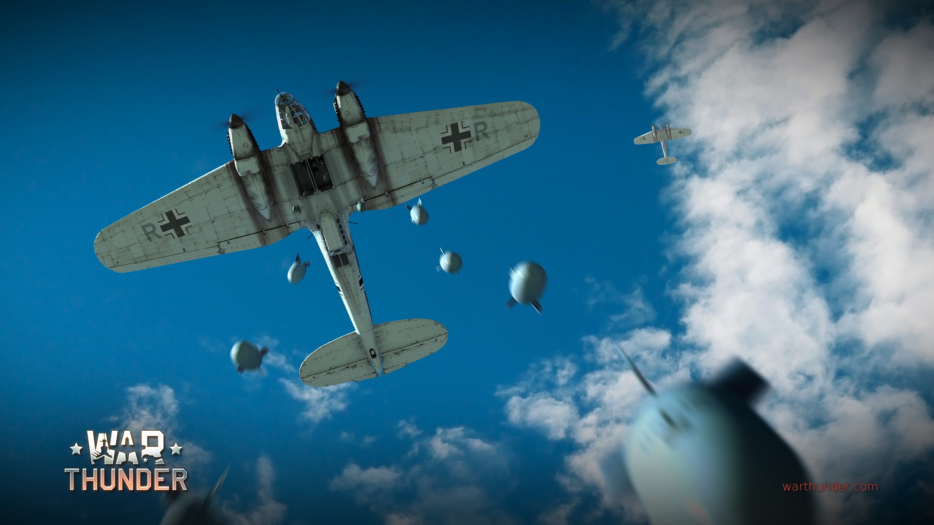 General 1920x1080 War Thunder airplane Gaijin Entertainment video games Luftwaffe Bomber World War II military aircraft aircraft military vehicle vehicle PC gaming video game art