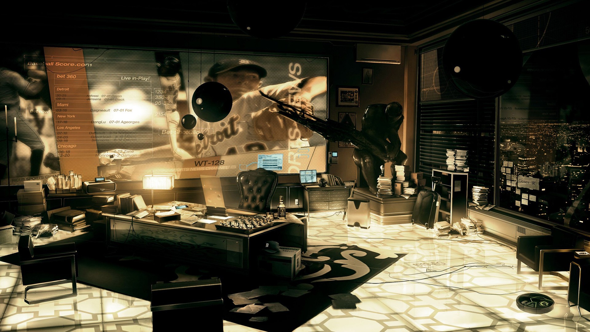 General 1920x1080 Deus Ex: Human Revolution Deus Ex cyberpunk video games science fiction PC gaming