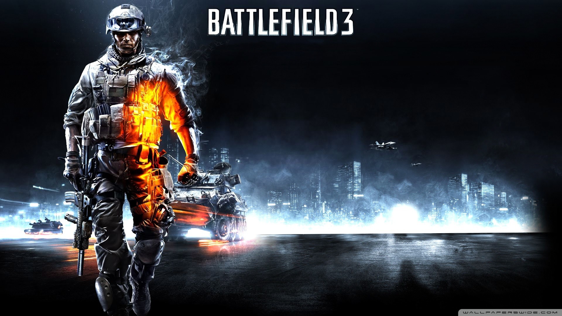General 1920x1080 Battlefield 3 video games video game art PC gaming video game men soldier weapon