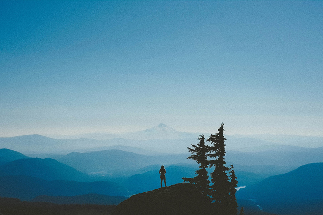 General 1280x853 mountains blue sky nature alone standing