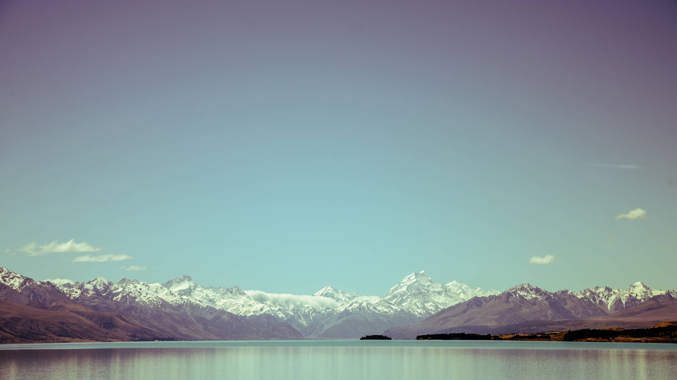 General 2560x1440 mountains landscape sky water lake nature clear sky