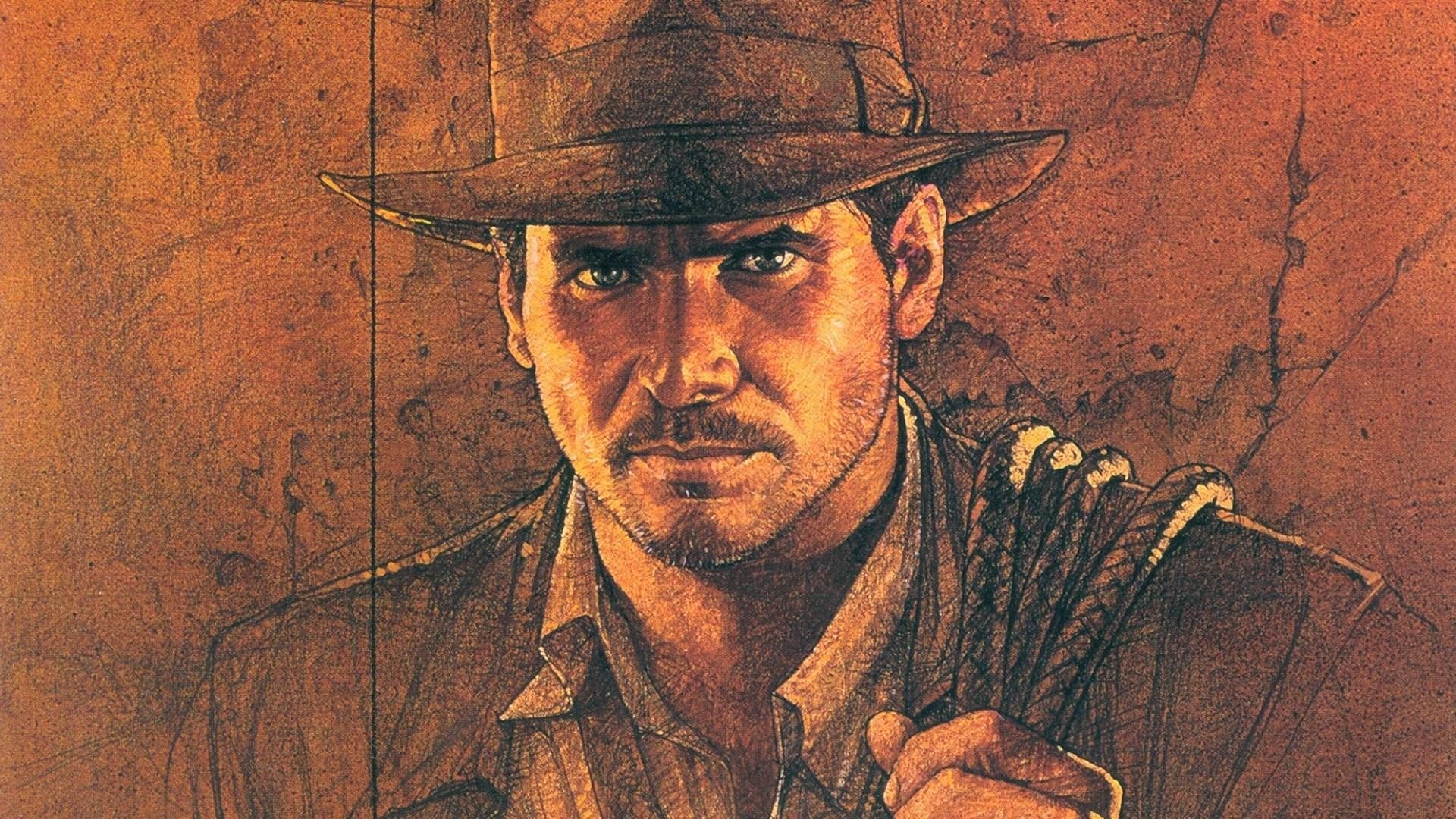 General 1920x1080 movies Indiana Jones Harrison Ford Indiana Jones and the Raiders of the Lost Ark George Lucas Steven Spielberg