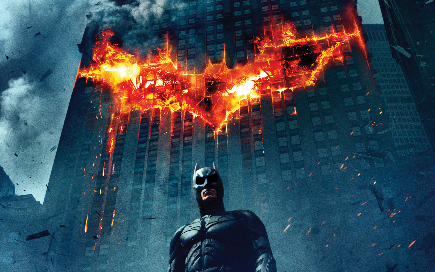 General 1680x1050 Batman The Dark Knight movies fire skyscraper Christian Bale actor superhero DC Comics Warner Brothers Christopher Nolan
