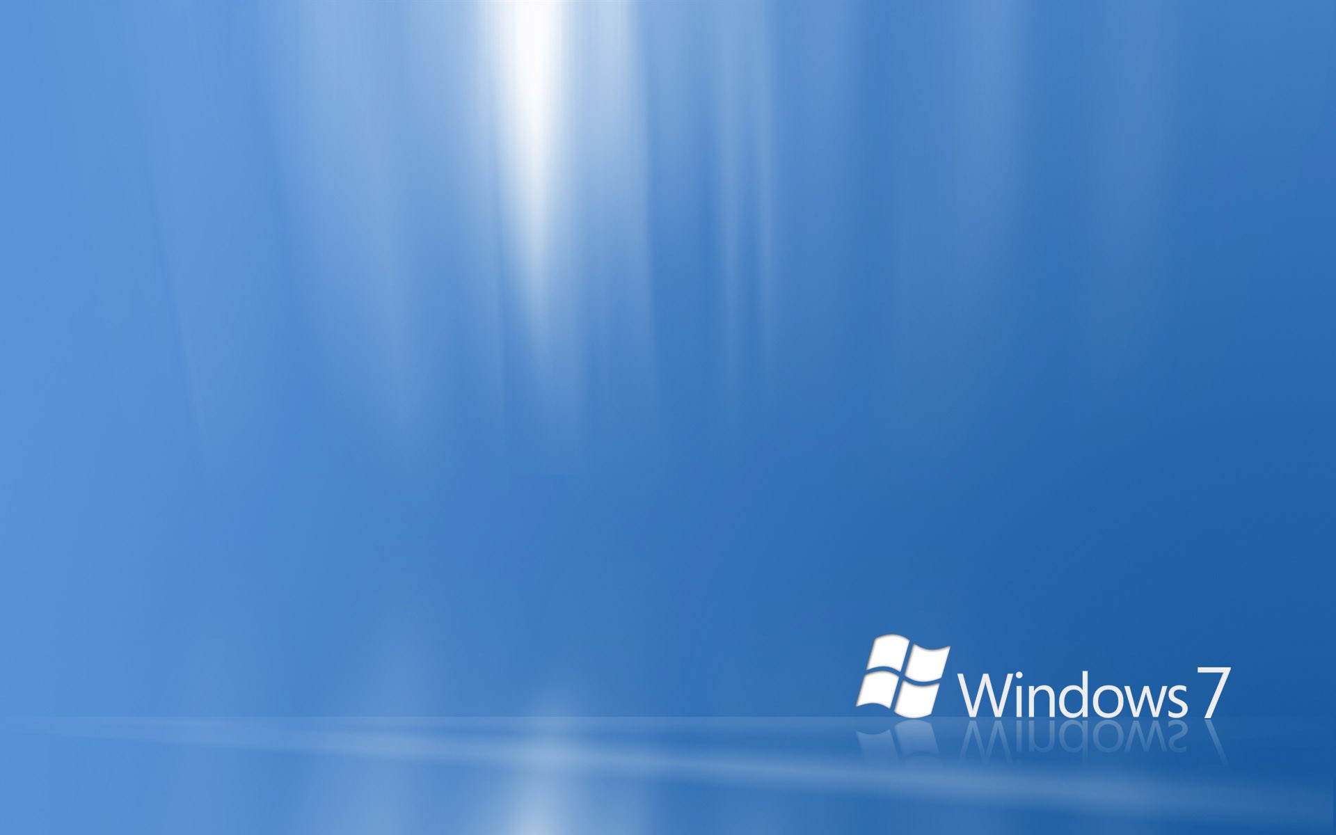 General 1920x1200 Windows 7 Microsoft Windows minimalism blue background logo operating system